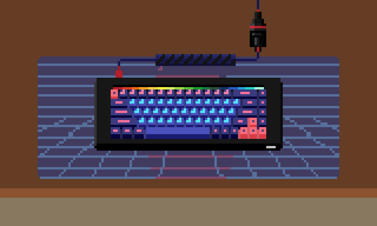 My dream keyboard - pixel art | Scrolller
