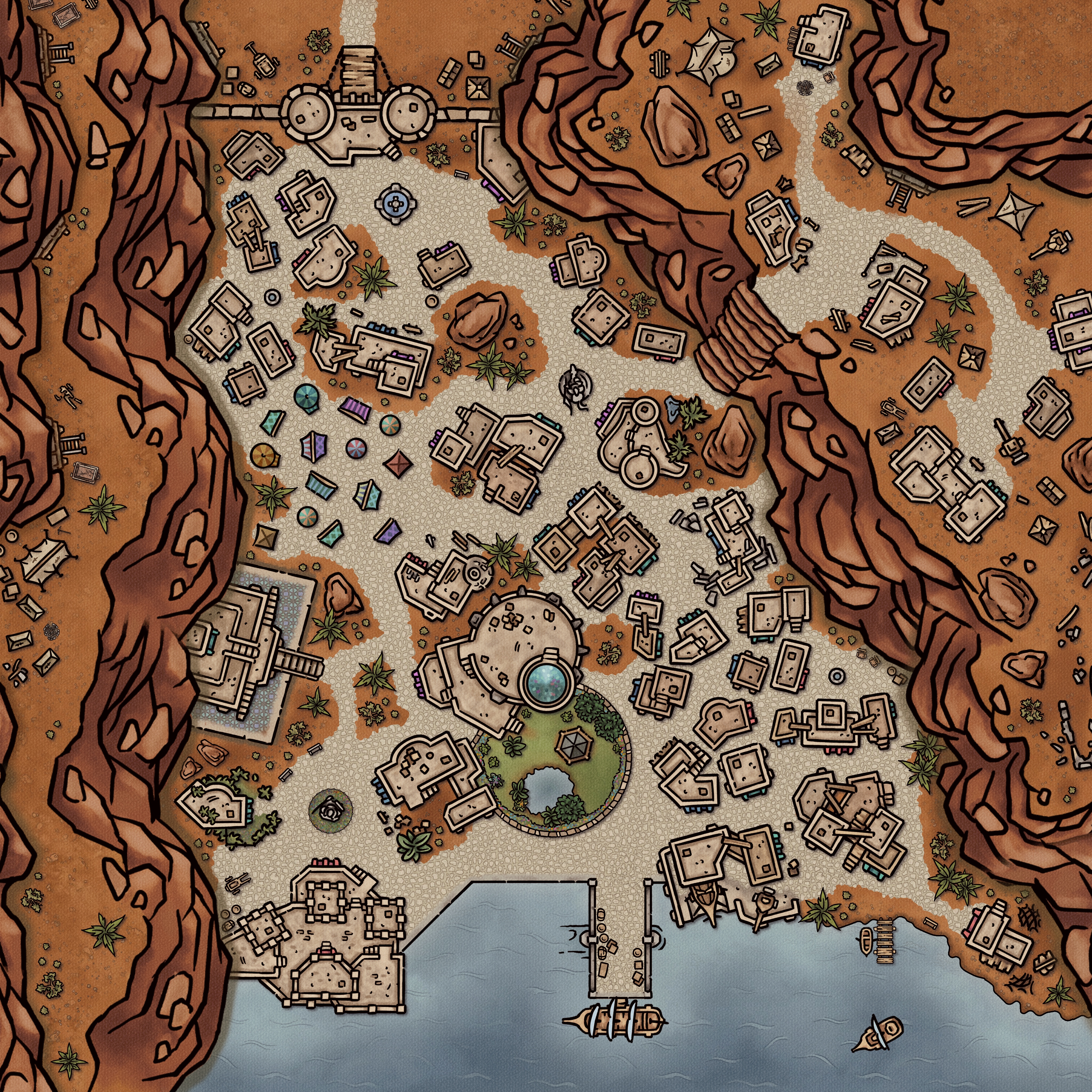 My first Inkarnate map! I am quite happy with how it turned out | Scrolller