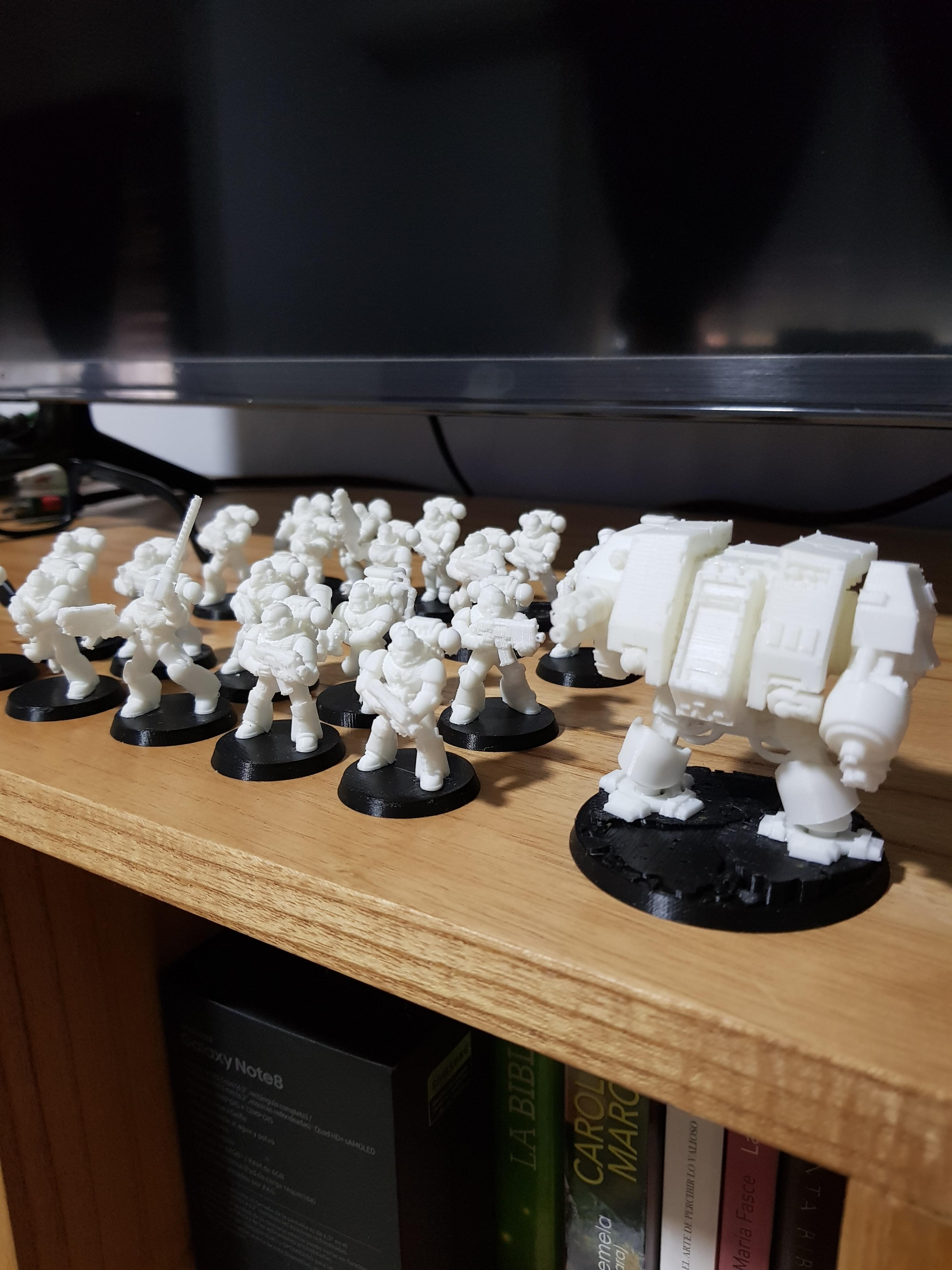 My first printed Space Marines patrol detachment 😁 | Scrolller