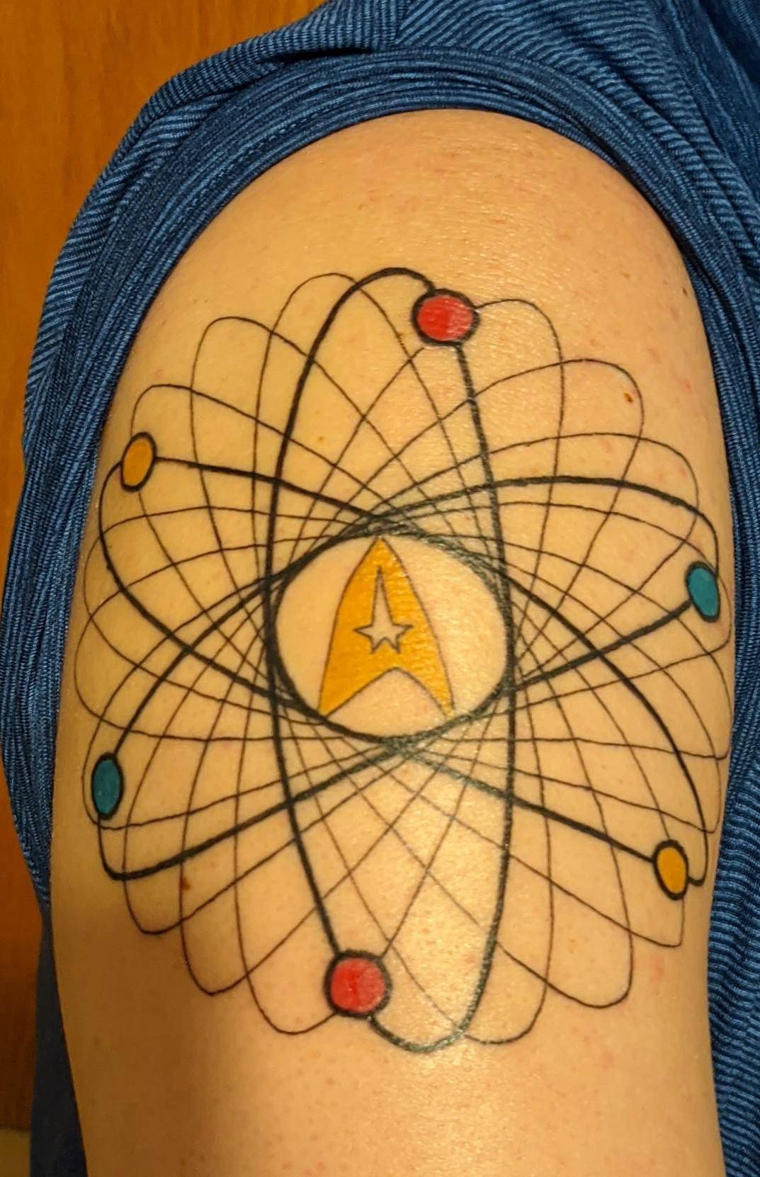 My first tattoo by Bree Cates at Living Canvas in Tempe, Arizona. 1