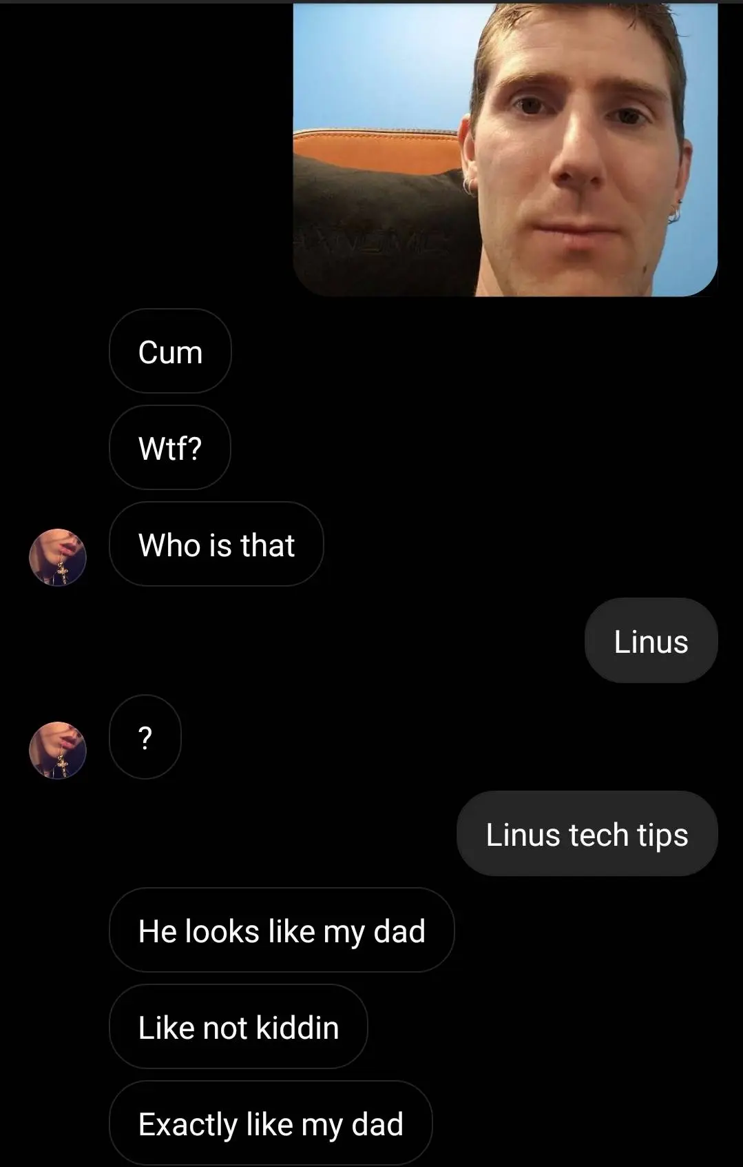 Daddy Linus My friend thinks linus is his dad | Scrolller
