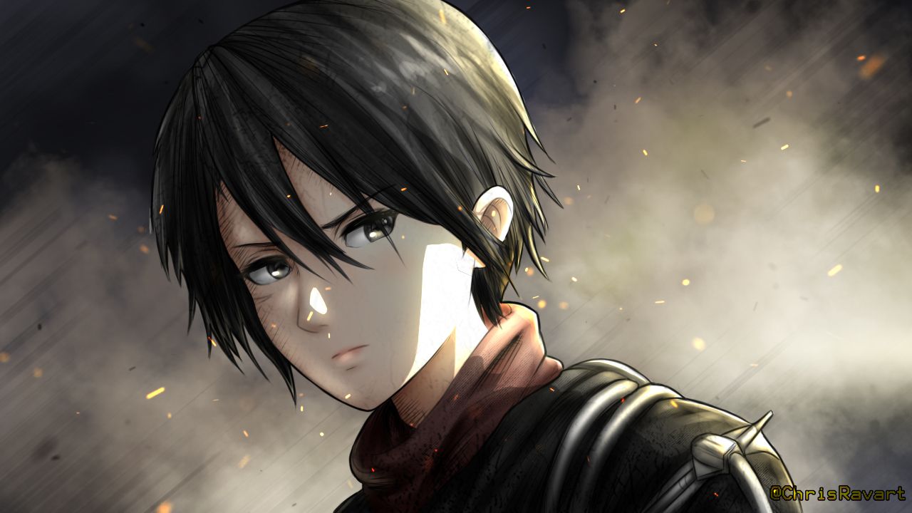 My Mikasa Fanart From The Final Season Trailer Scrolller