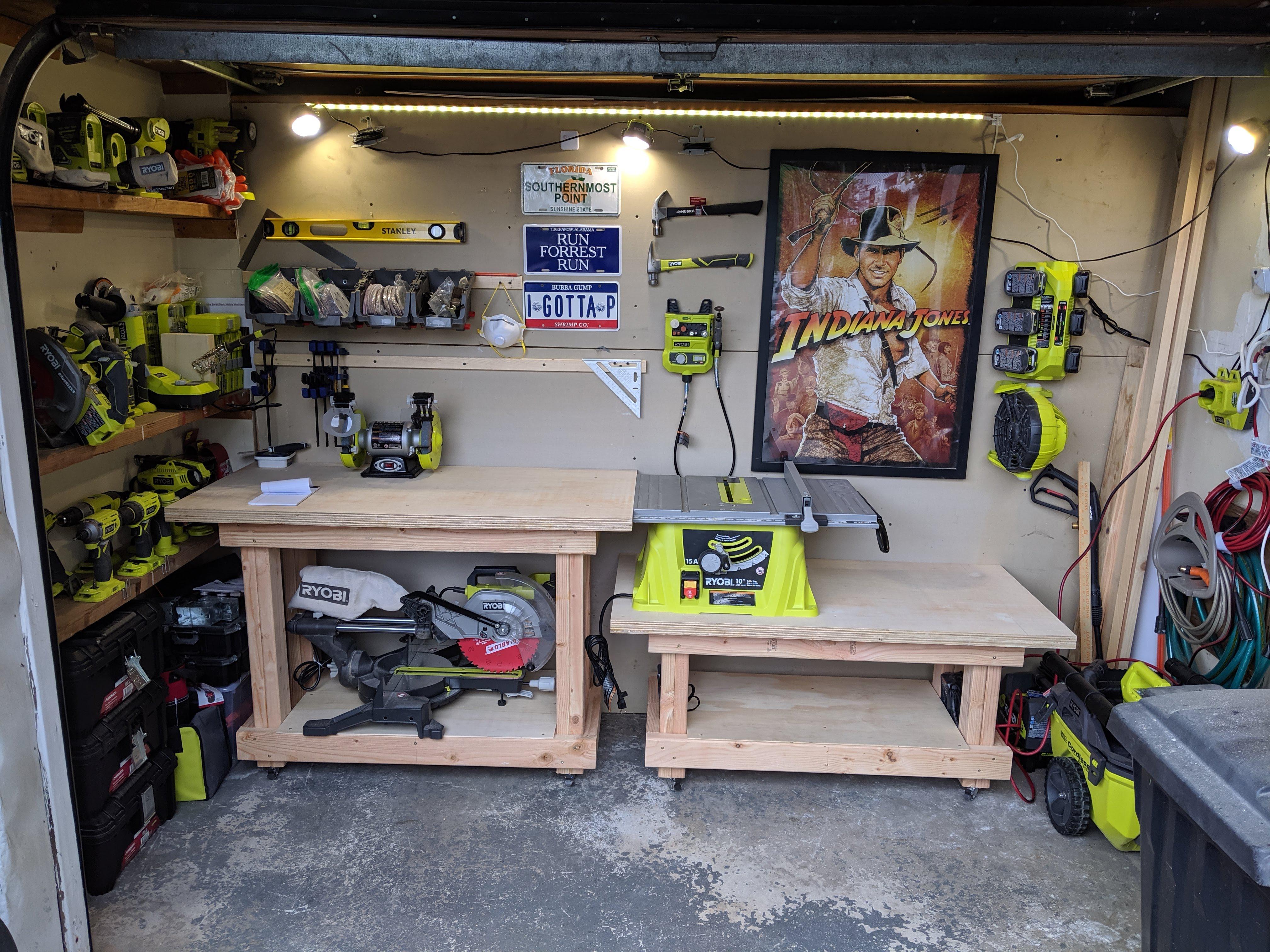 My Mini Workshop In Garage Scrolller
