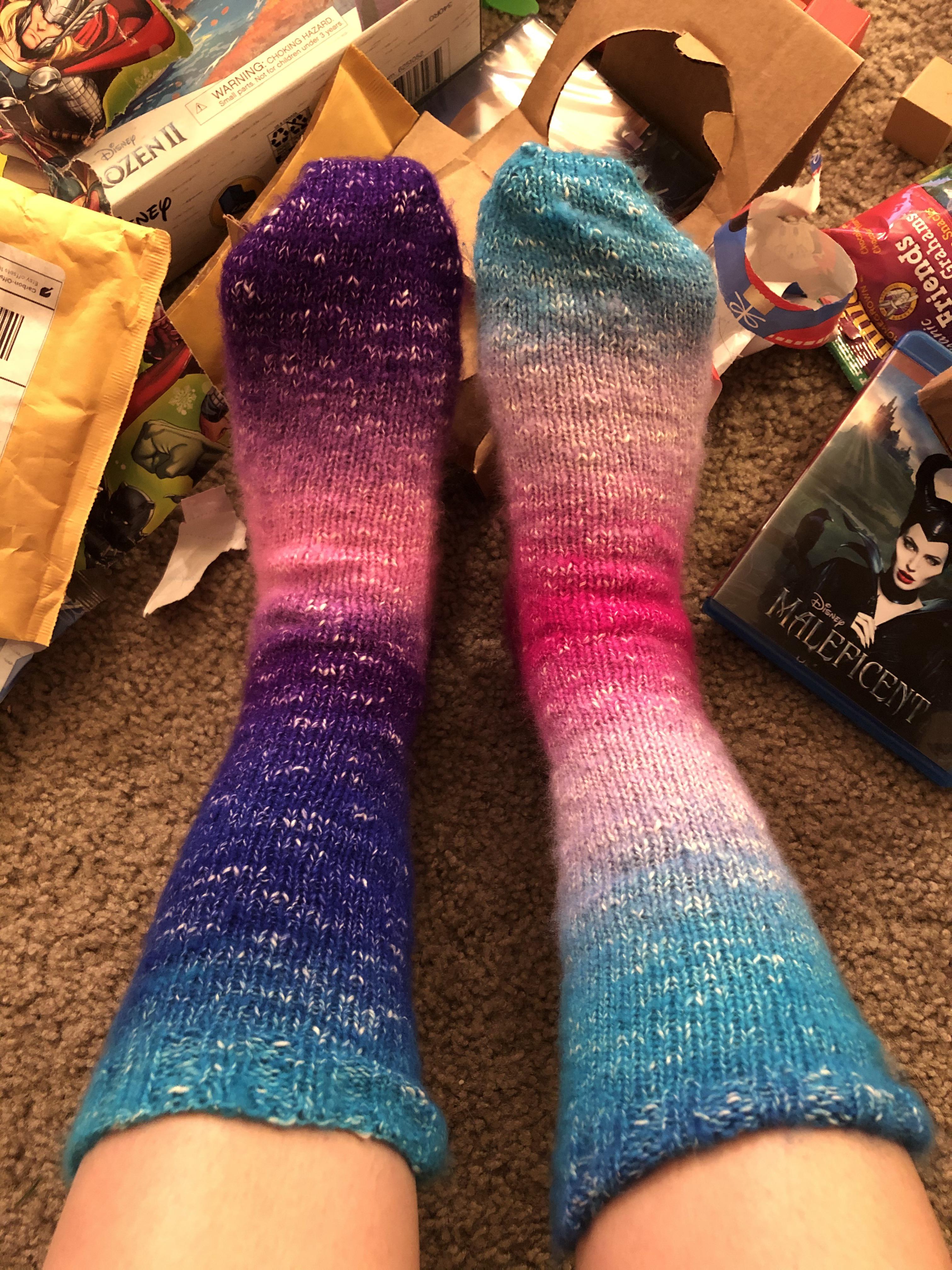 My Mom Unknowingly Made Me The Most Bisexual Socks For Christmas 😂😂😂 ...