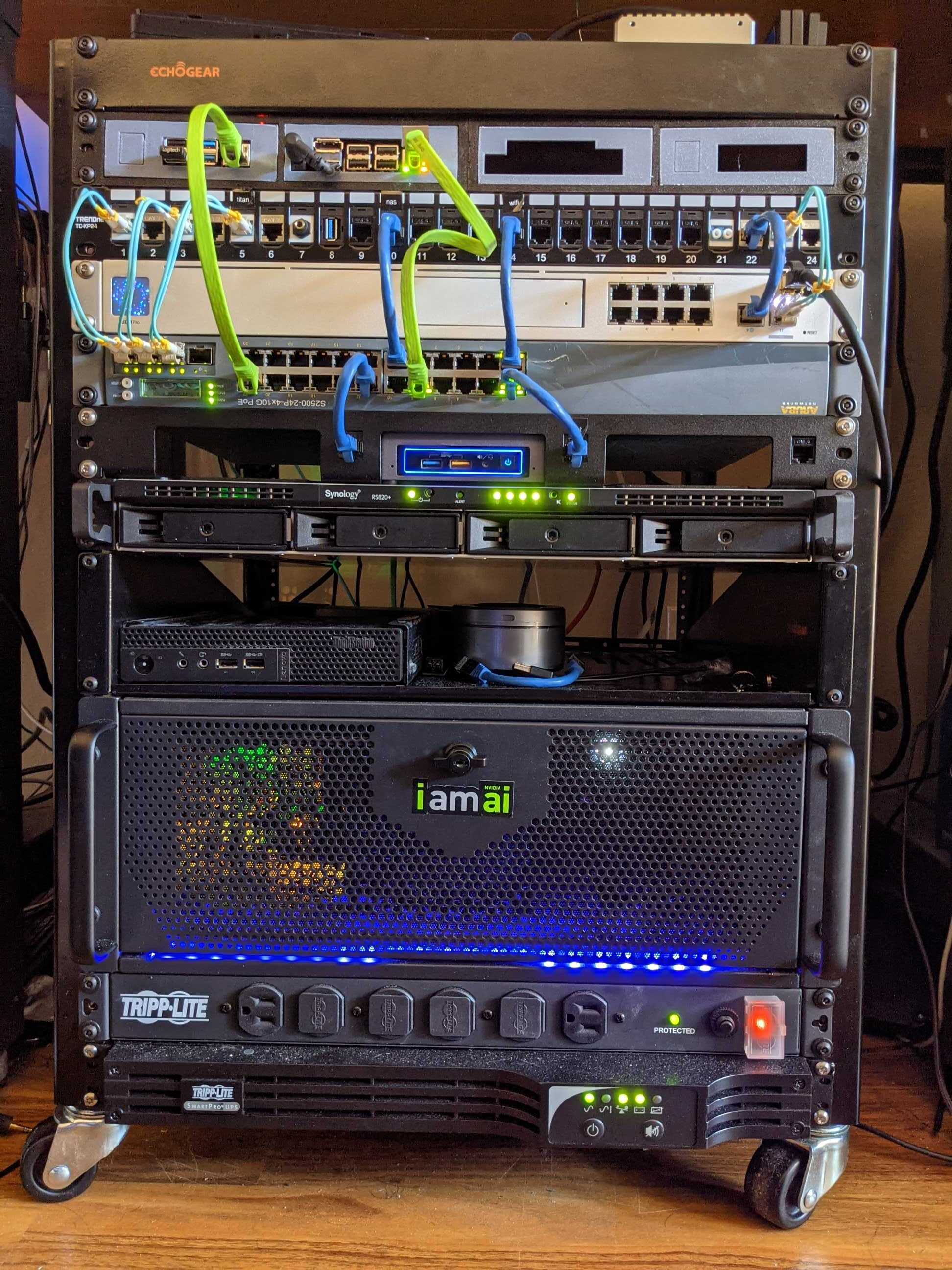 My new homelab rack! | Scrolller