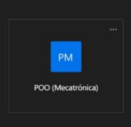 My Object-Oriented Programming Class. POO by its name in Spanish ...