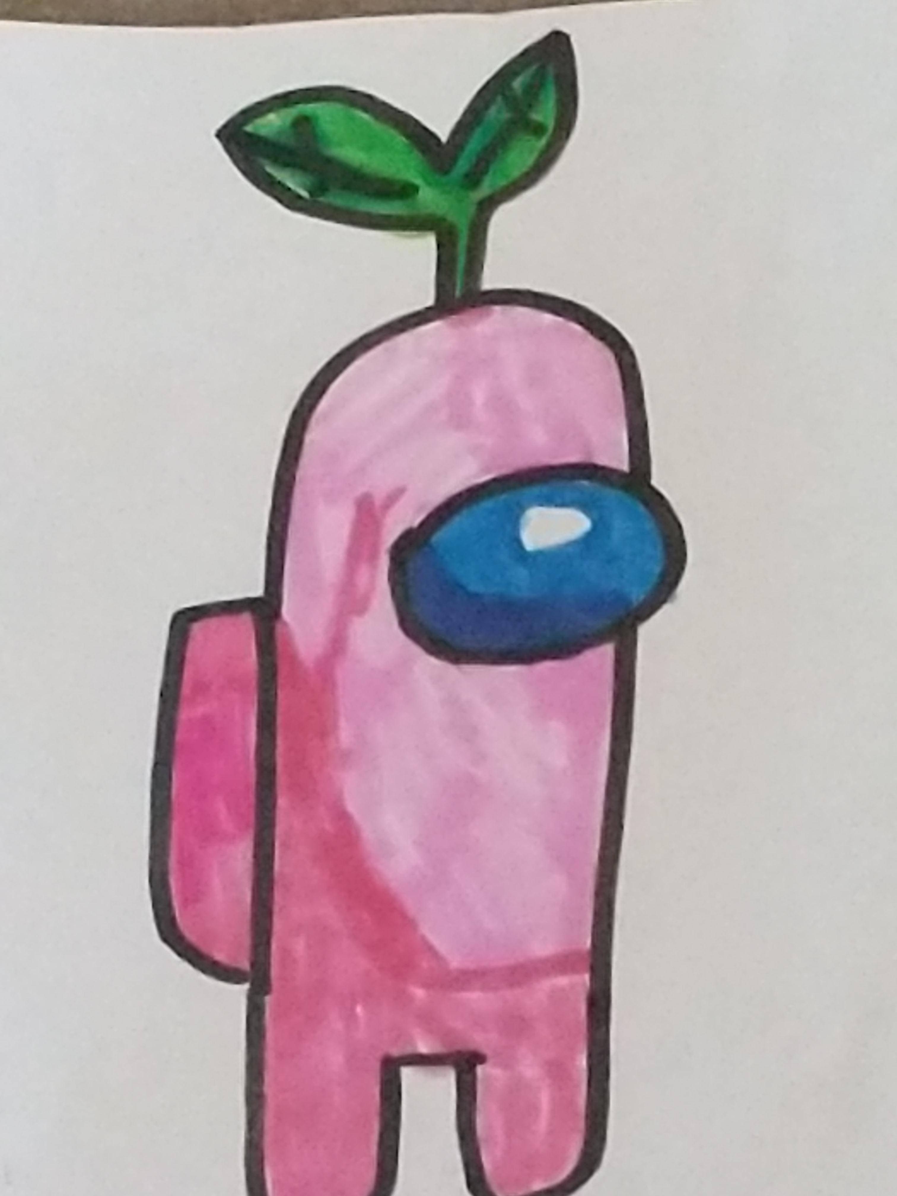 My sister s drawing is SUS 😂 Scrolller