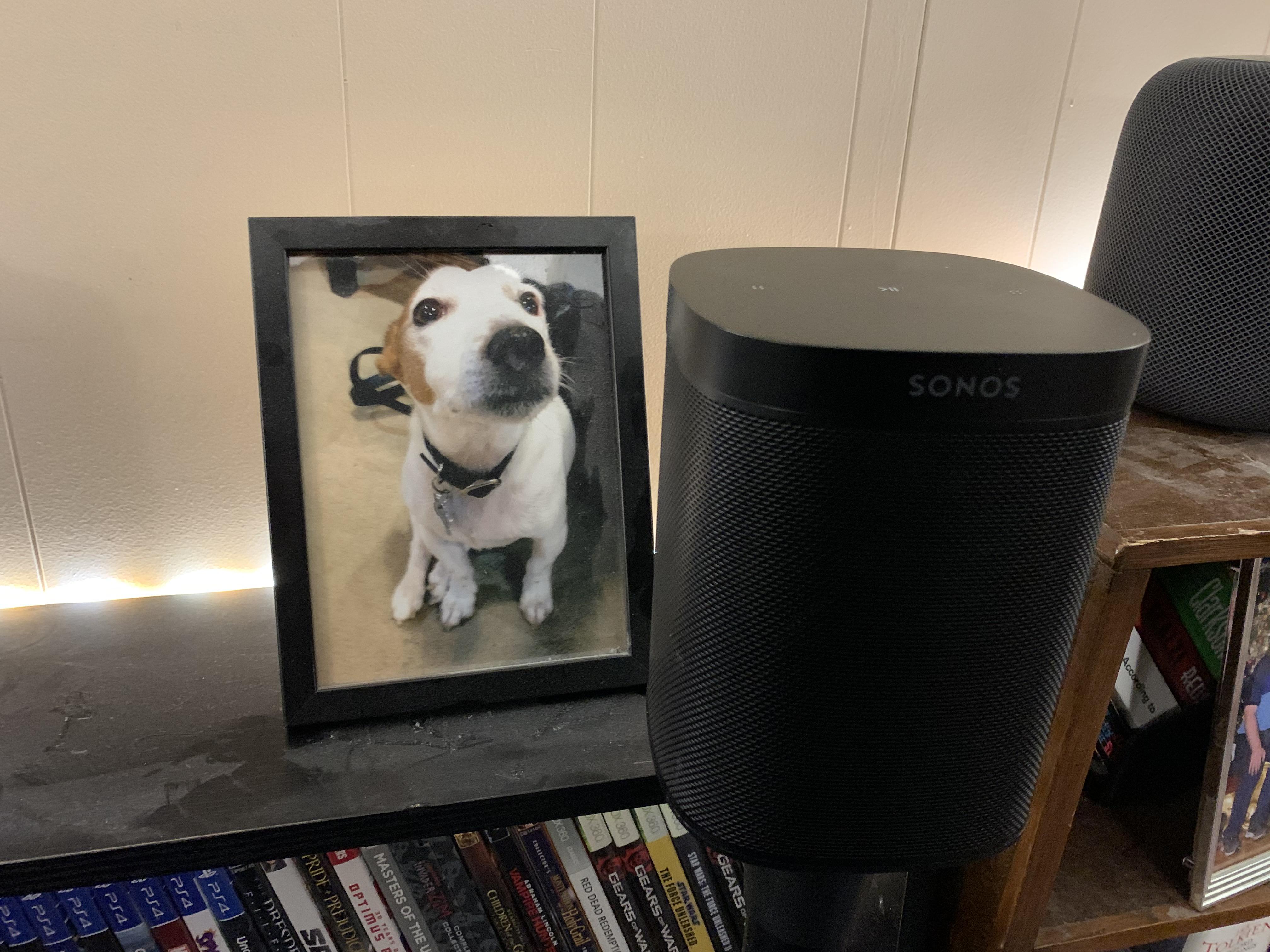 My Sonos One Sl With Integrated Woofer Scrolller