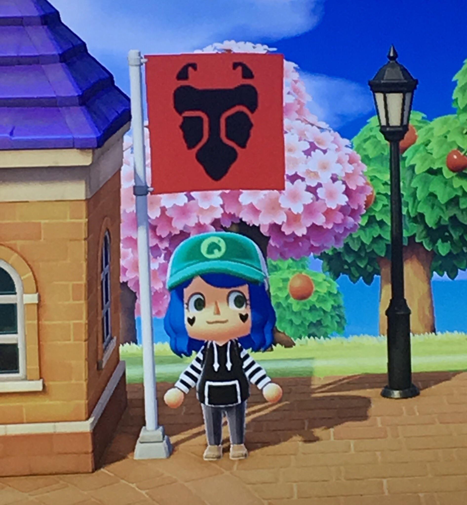 My Town Flag In Acnh Scrolller