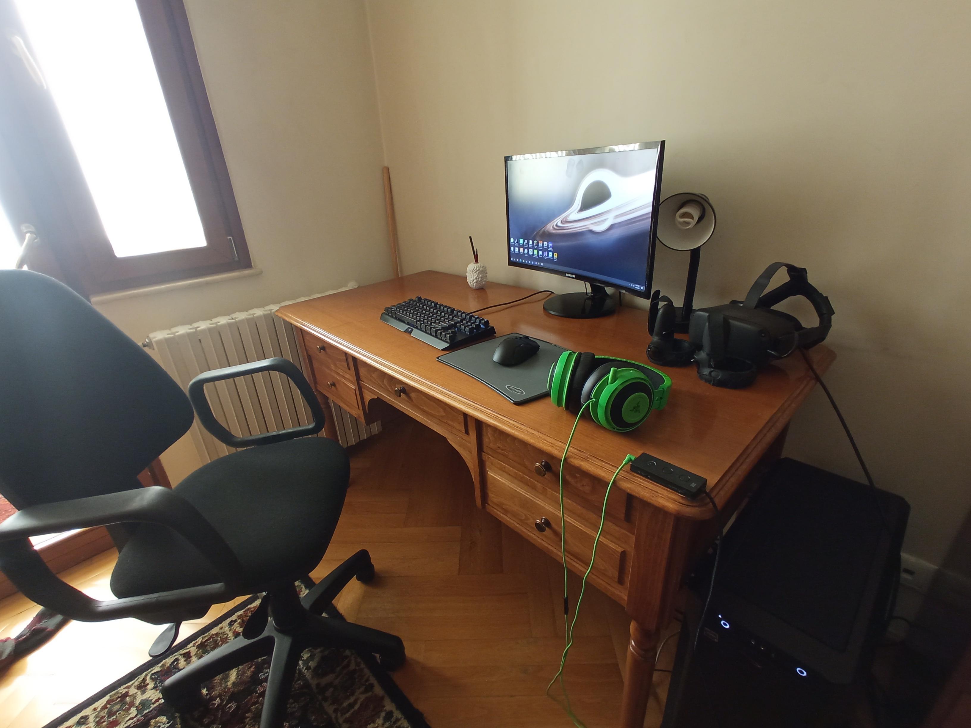 My updated PC/VR gaming setup Scrolller
