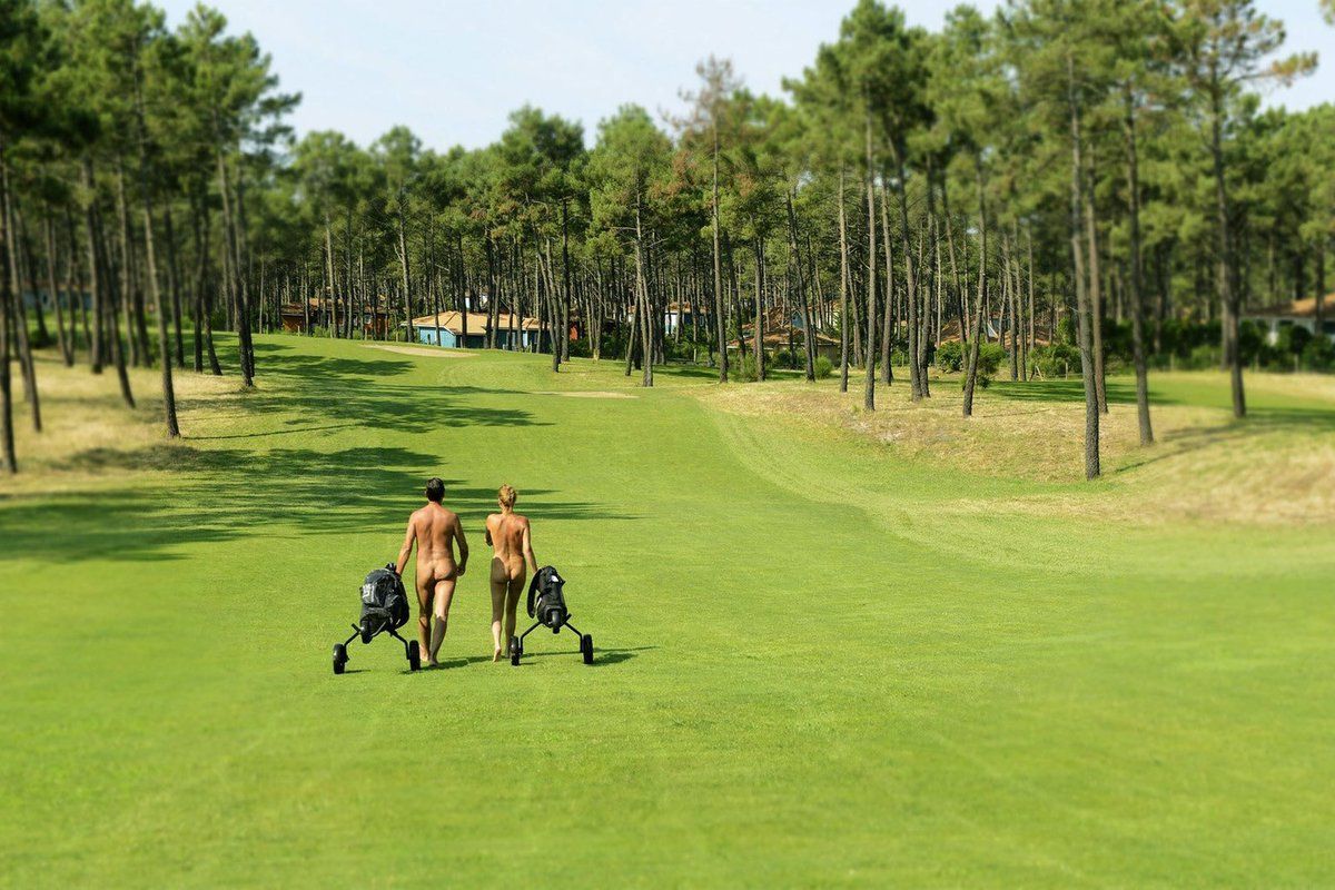 Naked Golf Court At La Jenny France Scrolller 