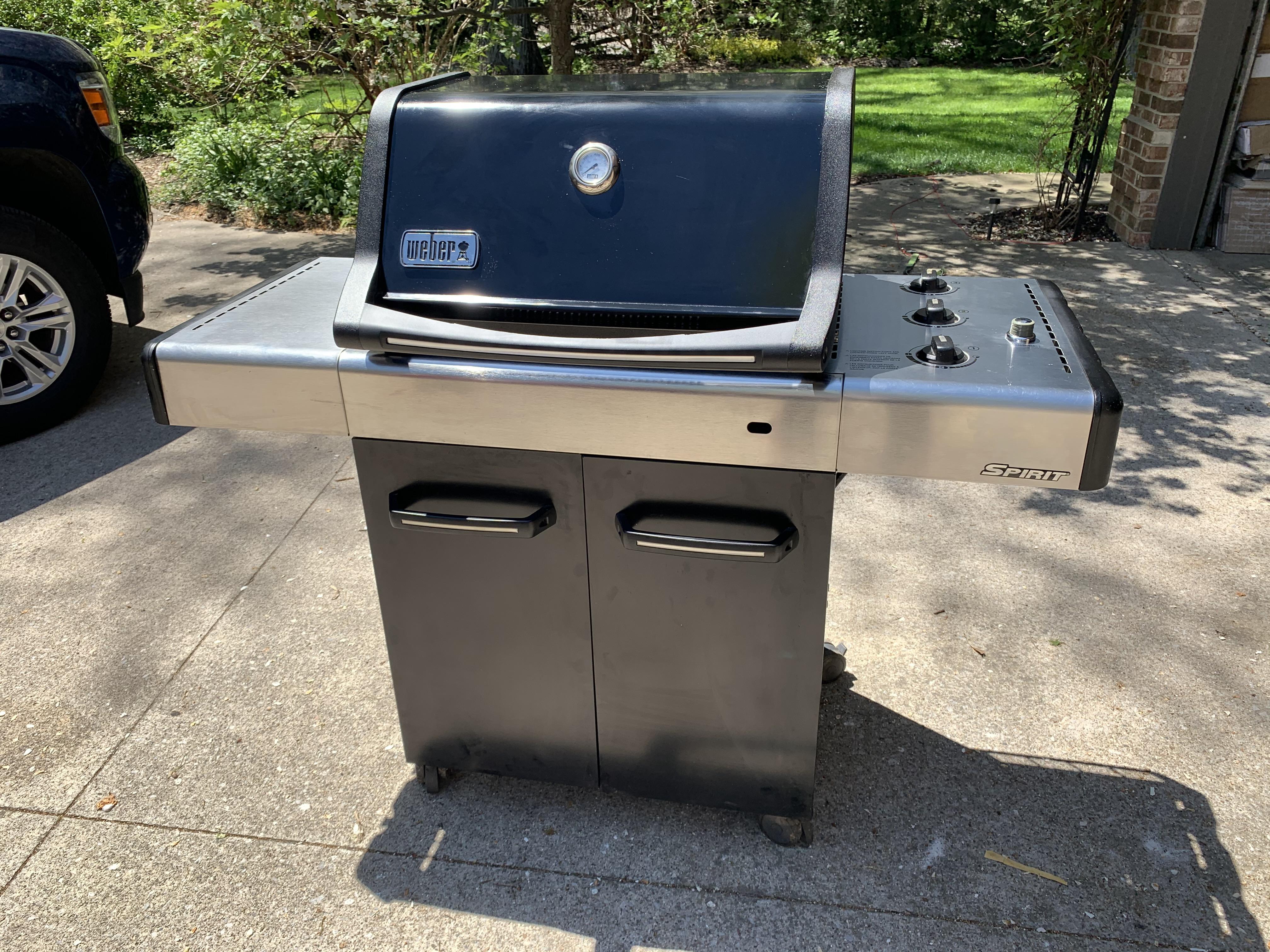 Neighbors were throwing out this Weber Spirit that just needed a new