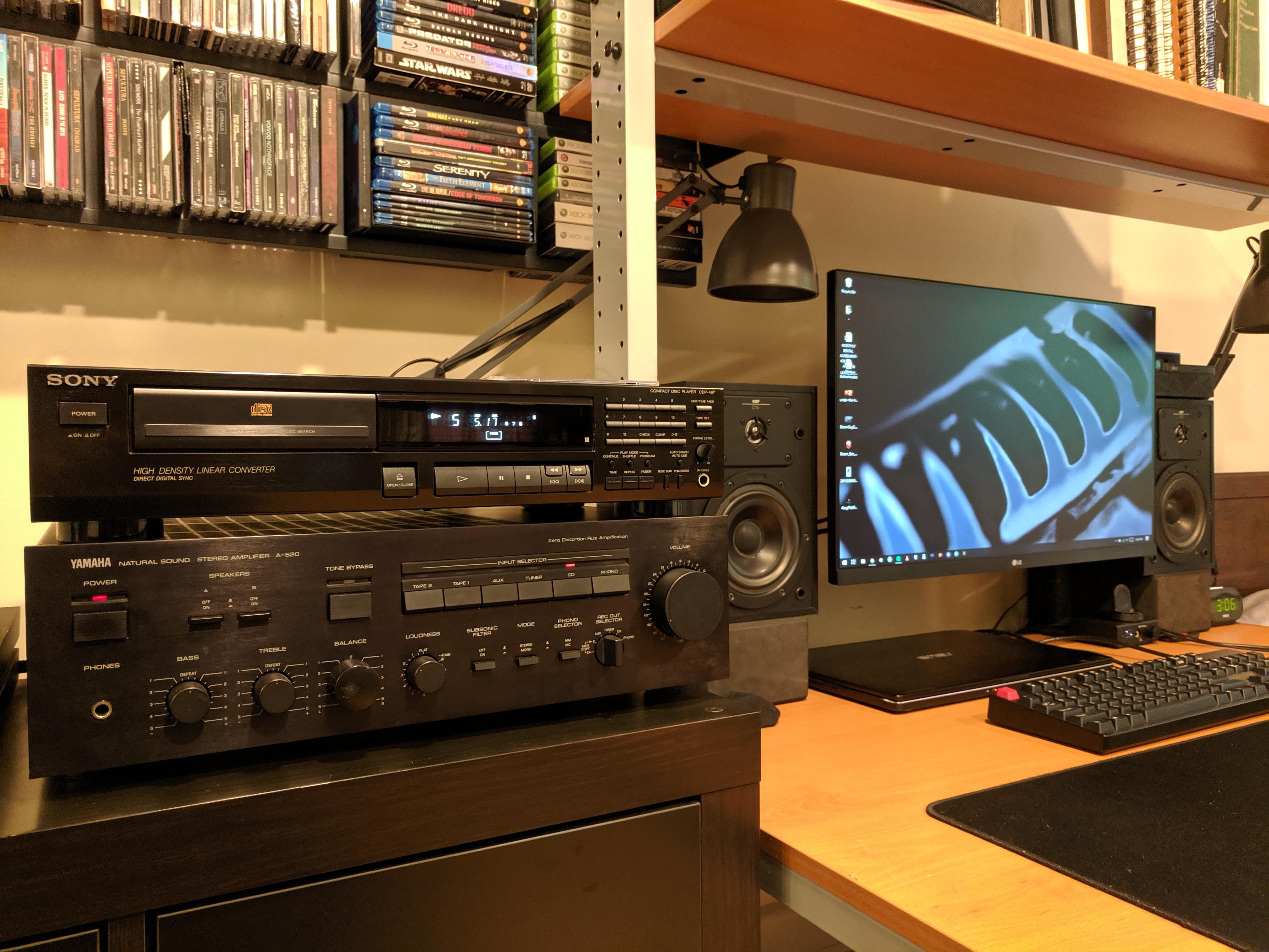 New CD Player for the bedroom setup | Scrolller