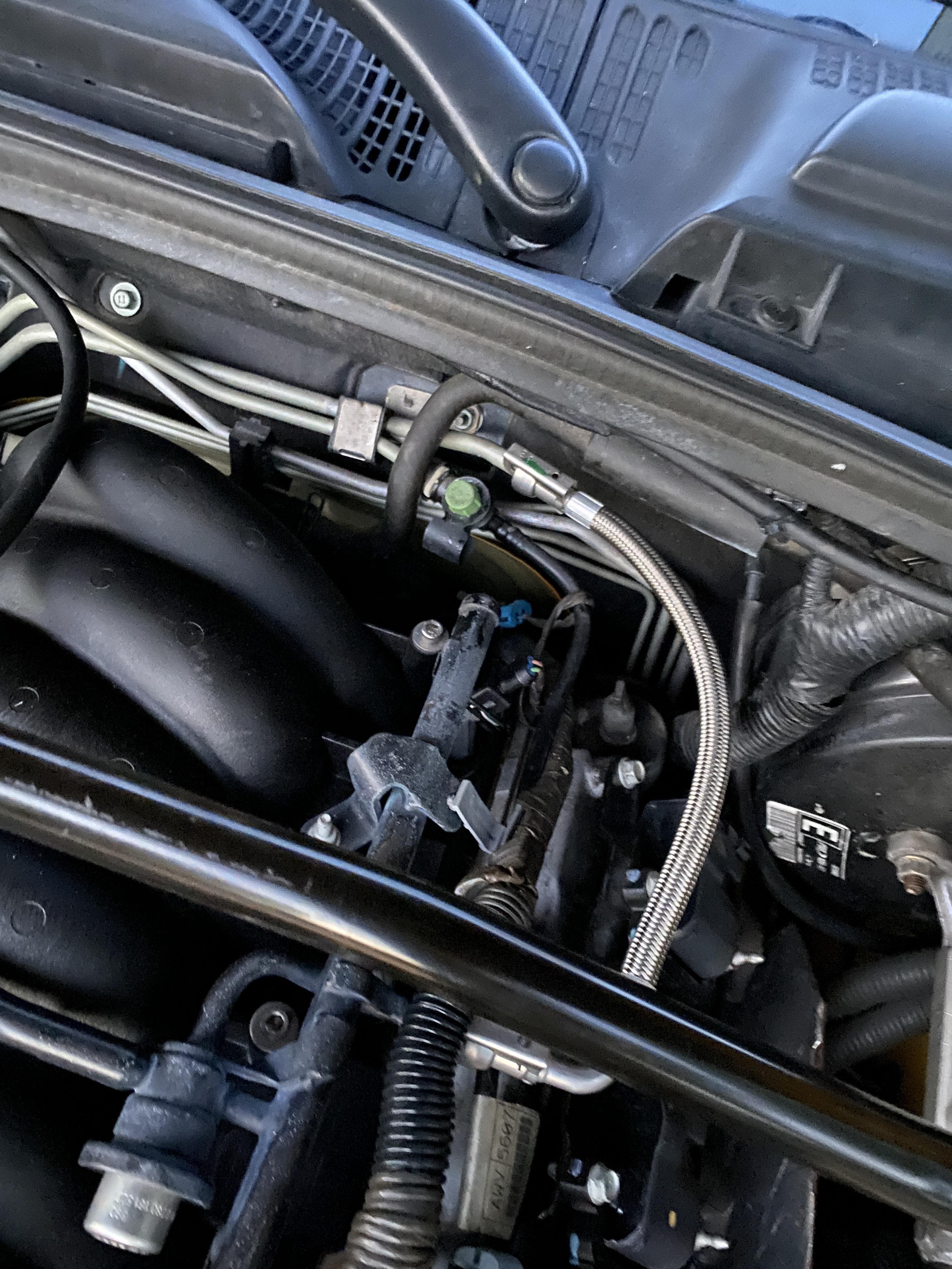 New fuel line. No burning down of my GTO! | Scrolller