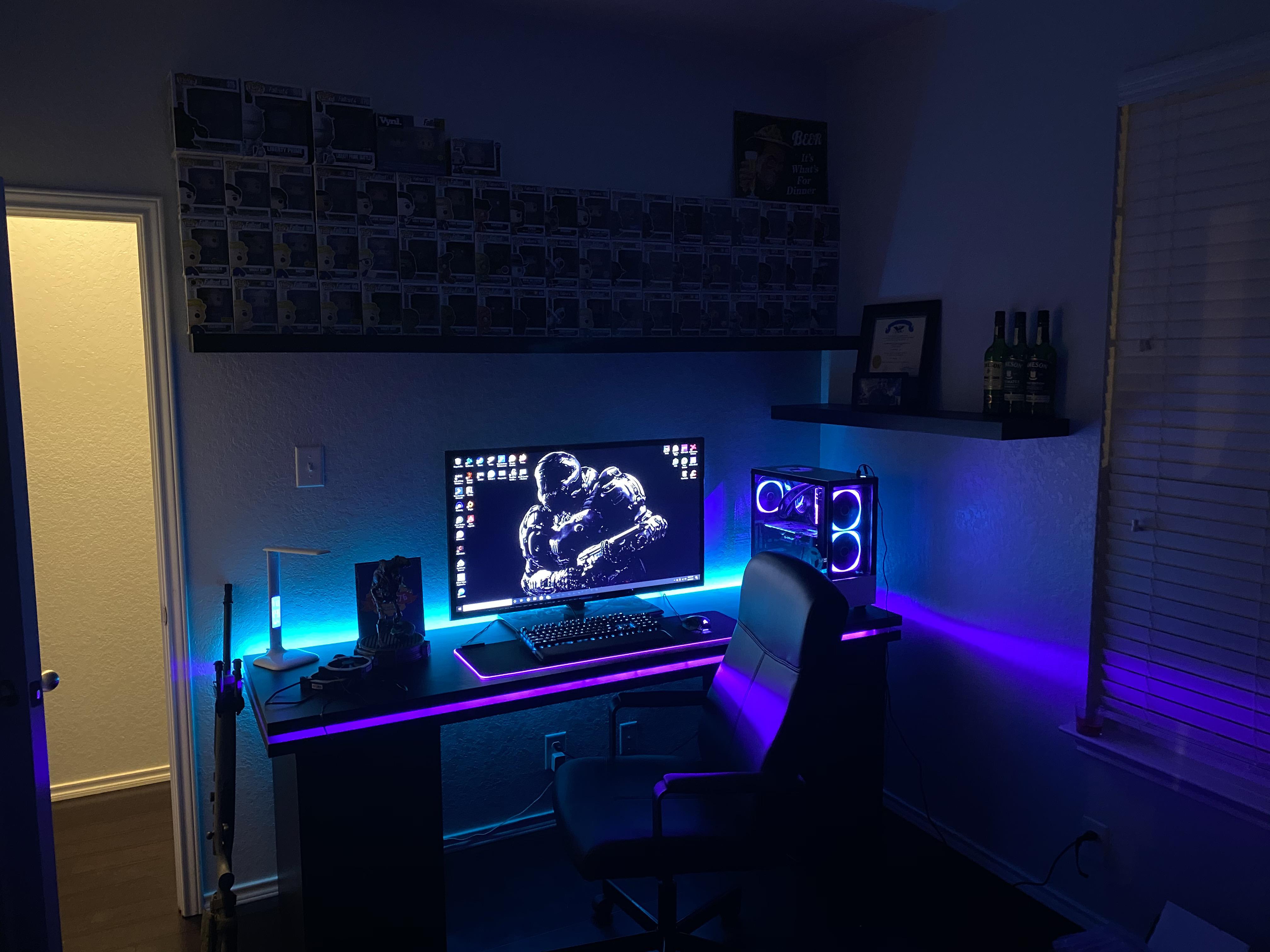 New PC desk and shelf’s for the nerd room! | Scrolller