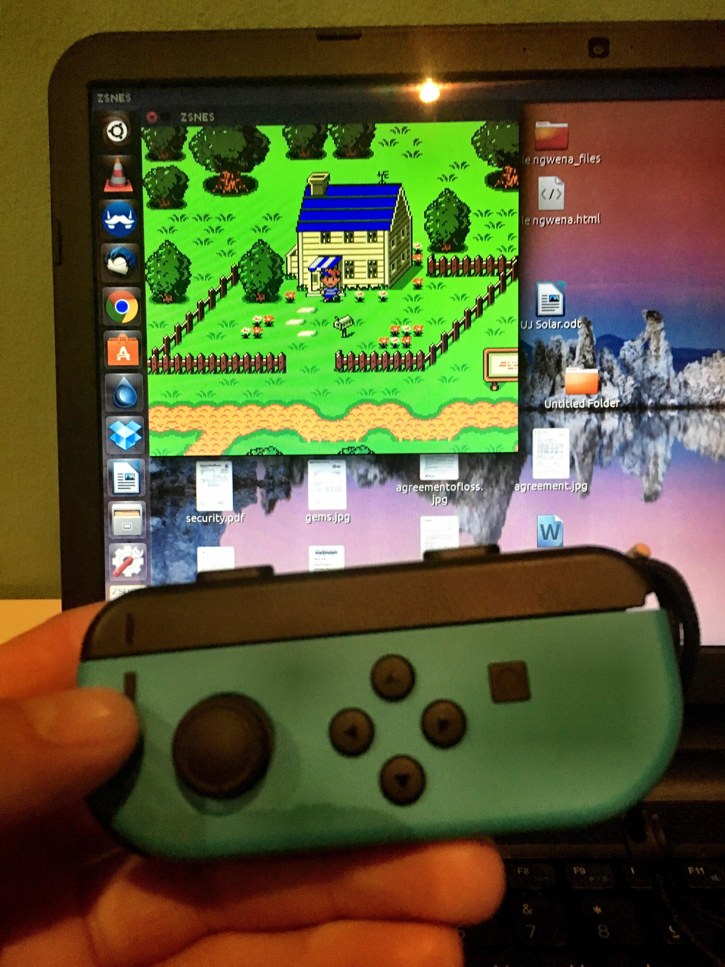 Nintendo Switch JoyCons work perfectly on Ubuntu 16.04 Scrolller