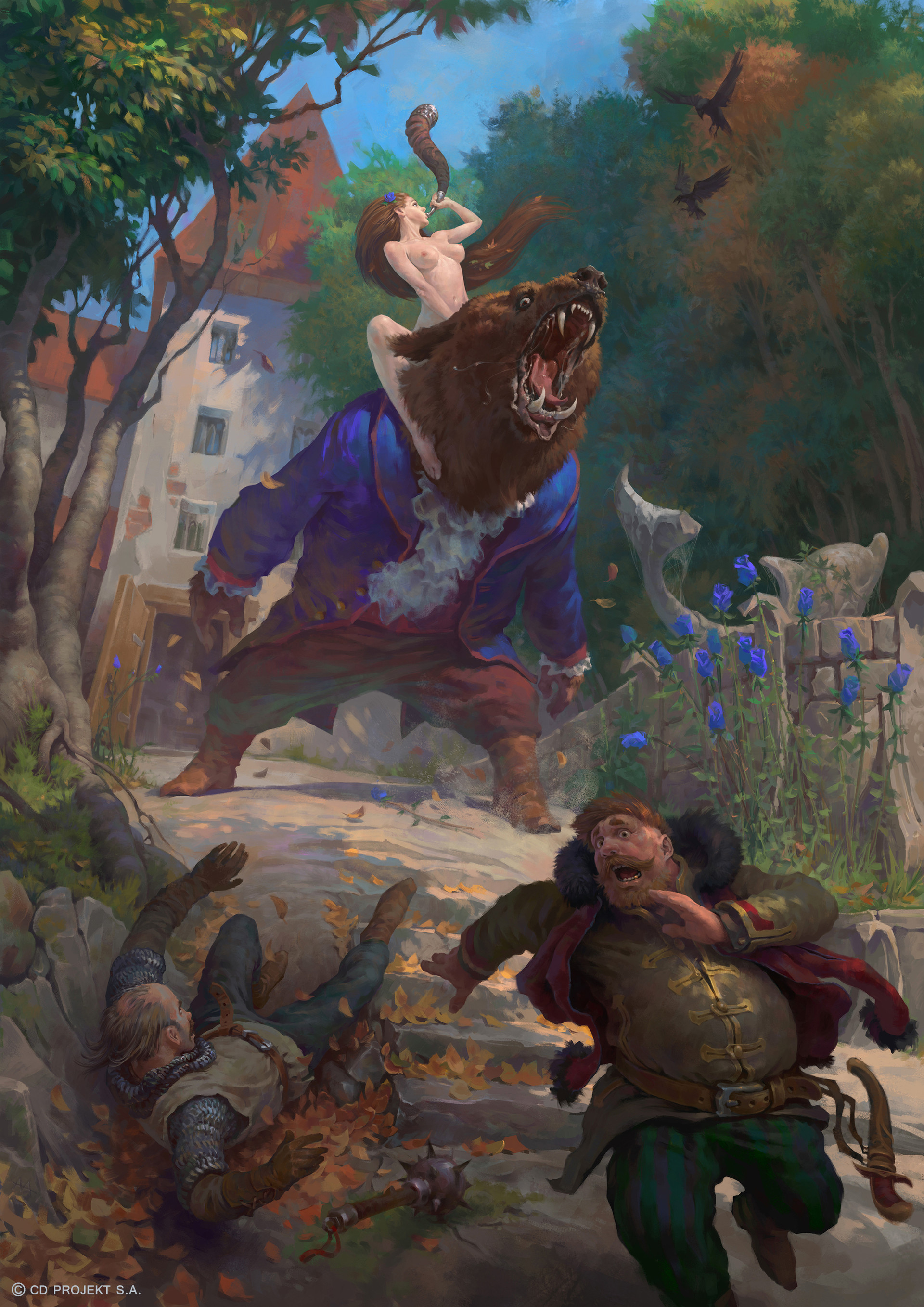 Nivellen and Fenne, or A Jolly Girl by Alexander Mokhov | Scrolller