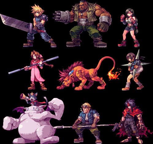Not Gonna Lie. A 2D Final Fantasy Fighting Game Would Be Boss :D ...