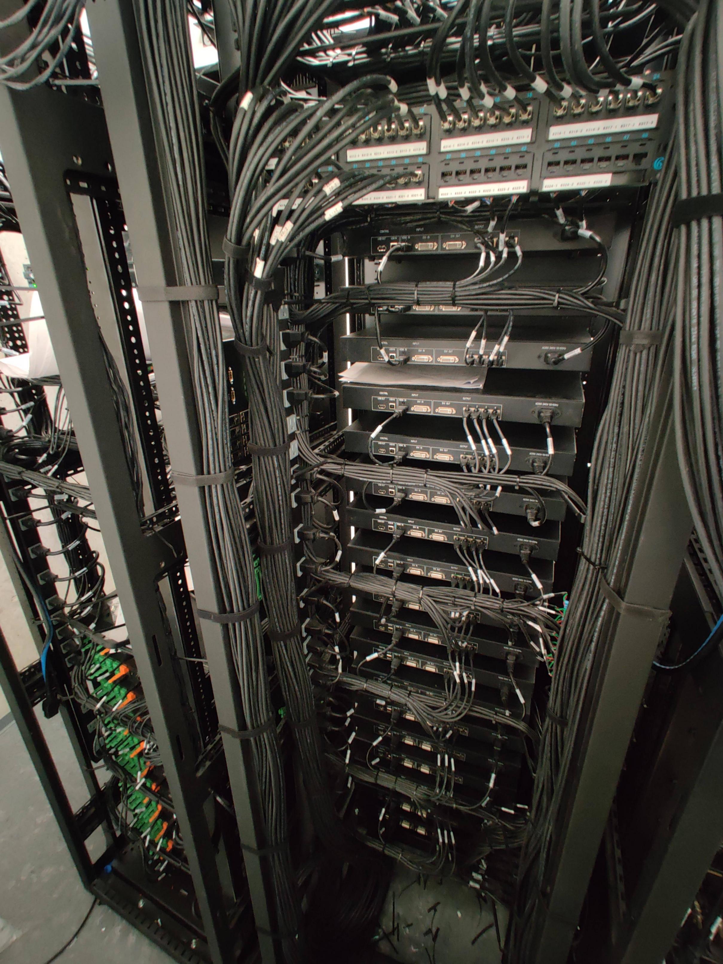 Not the prettiest but I'm proud of it, Video Wall Processor rack for ...