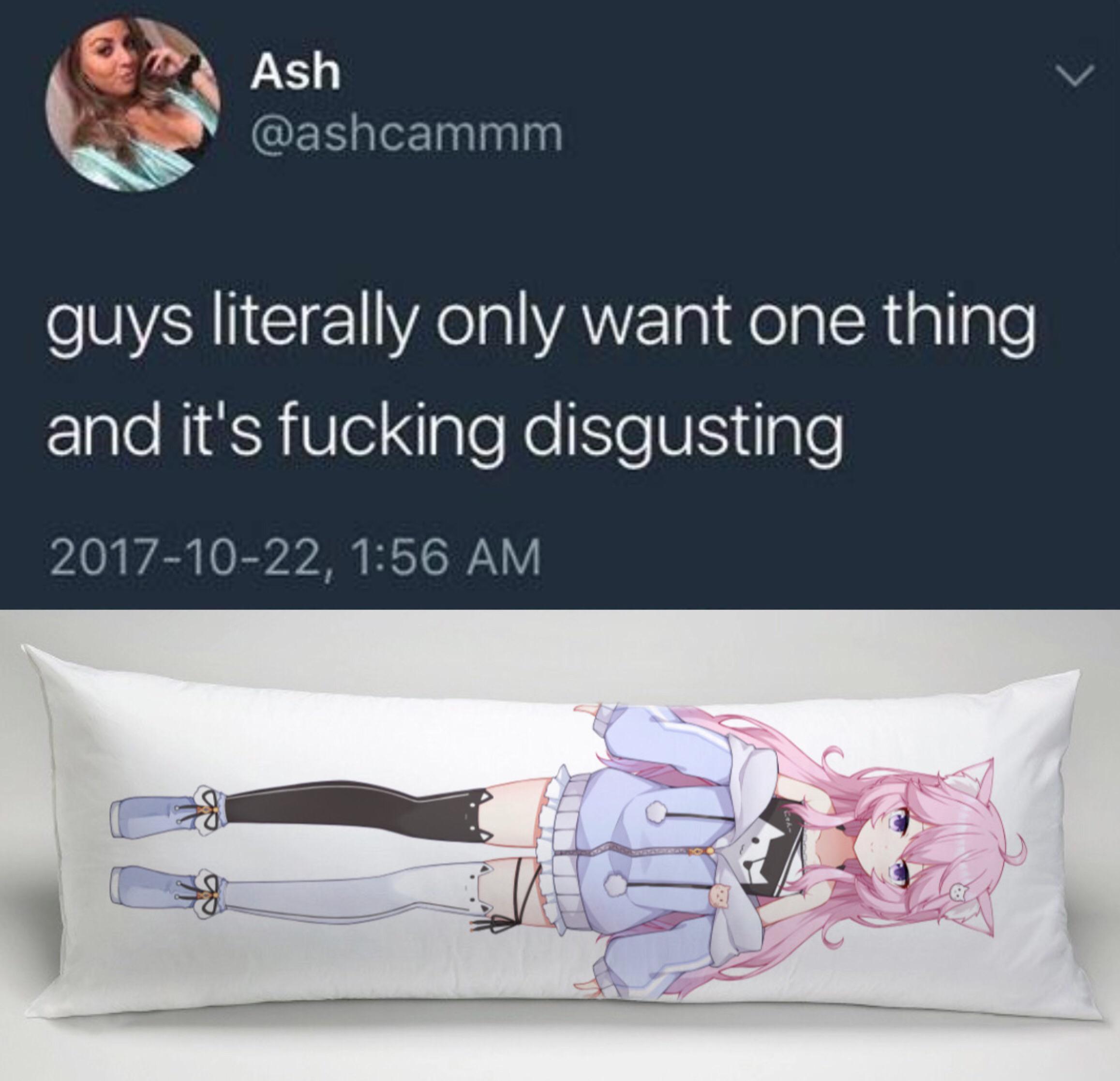 Nyanners was talking about Melody’s pillow and now I want a Nyanners ...