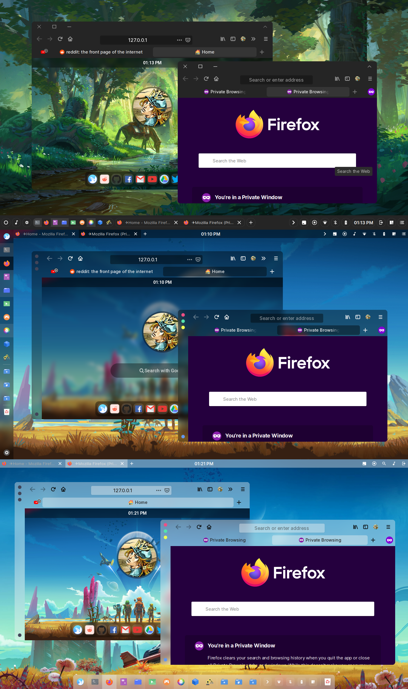 [OC] blurredfox v2.0 - firefox css theme | Scrolller