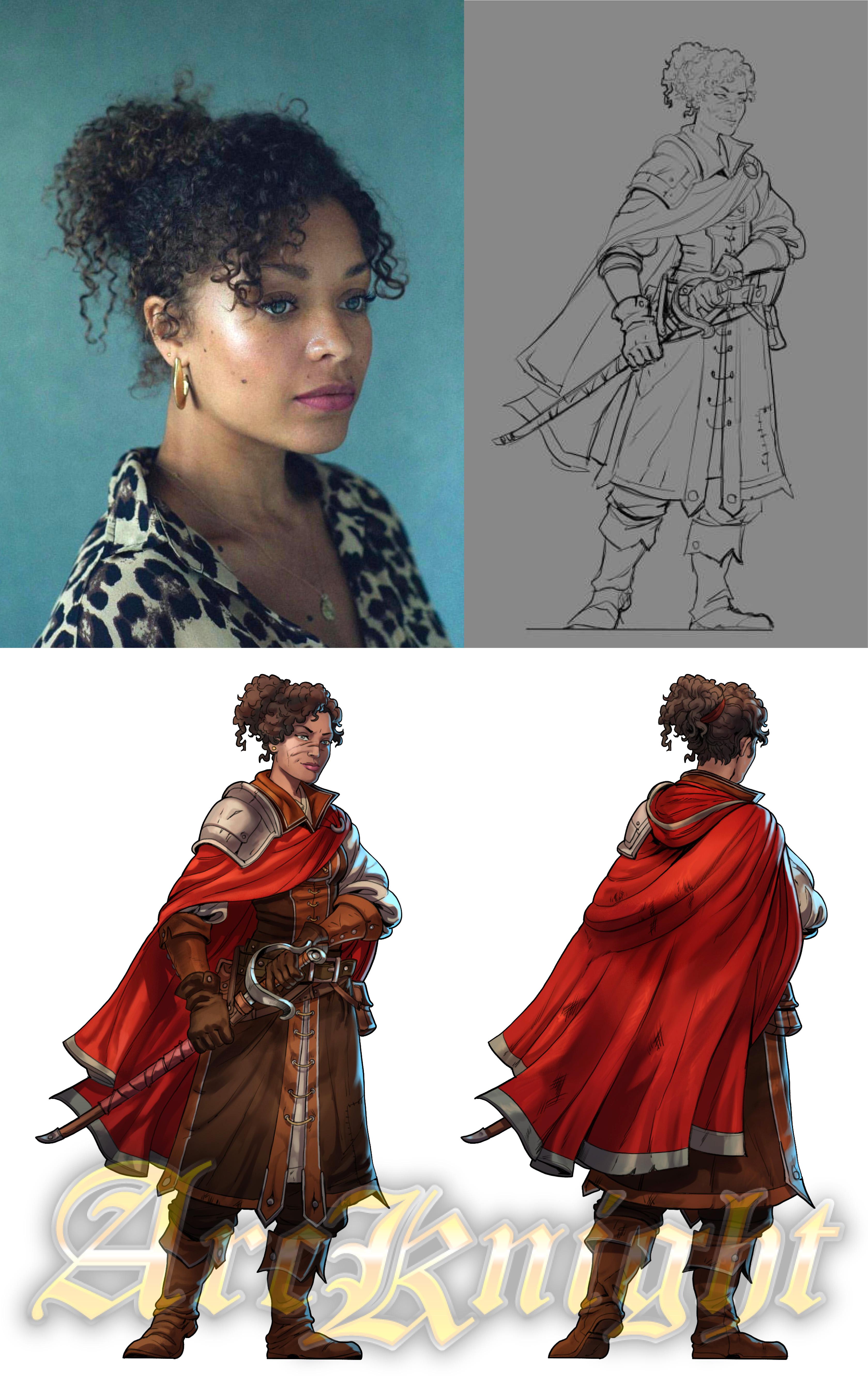 [OC]Turning Antonia Thomas into a Redbrand Ruffian | Scrolller