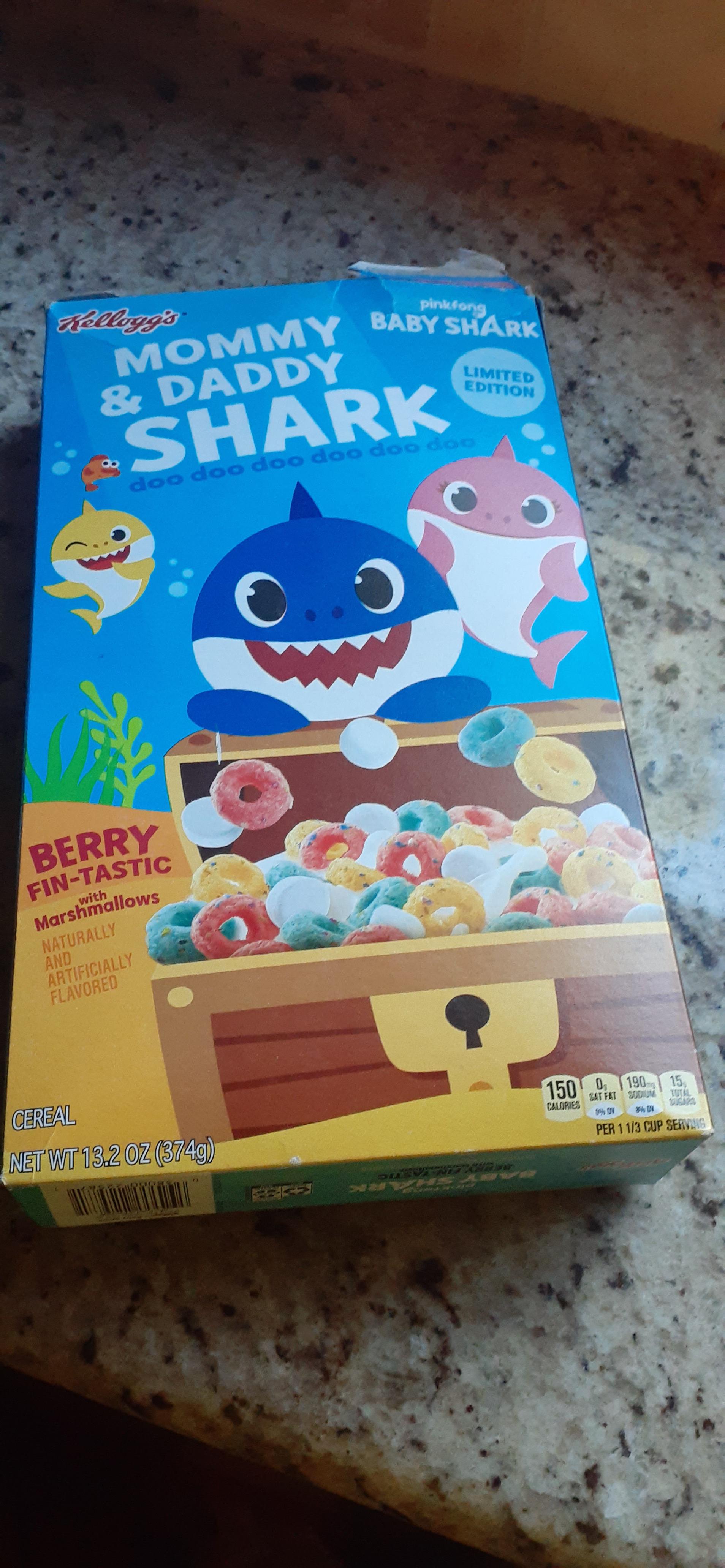 Of course, Baby shark cereal Scrolller