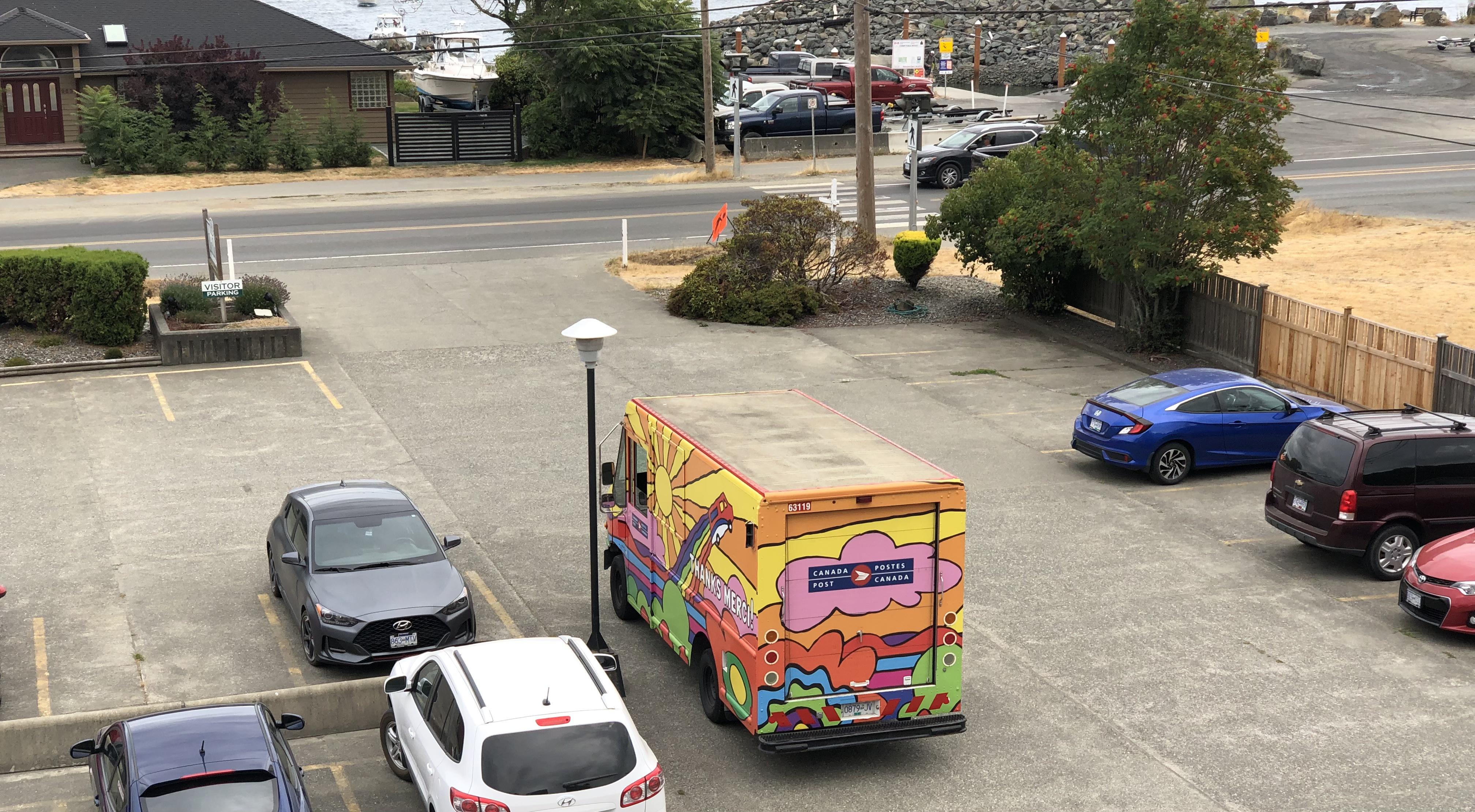 Only 37 Canada Post delivery trucks spread across Canada have these
