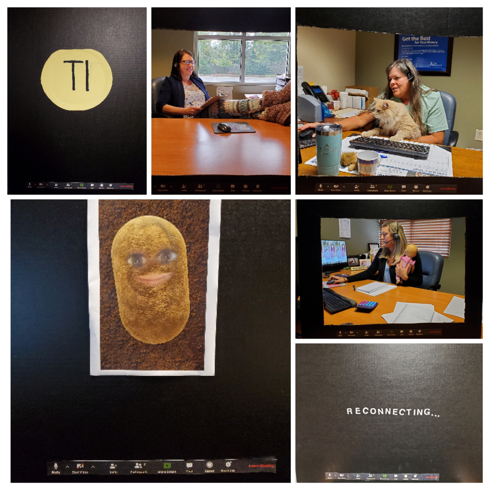 Our 2020 group costume zoom meeting Scrolller