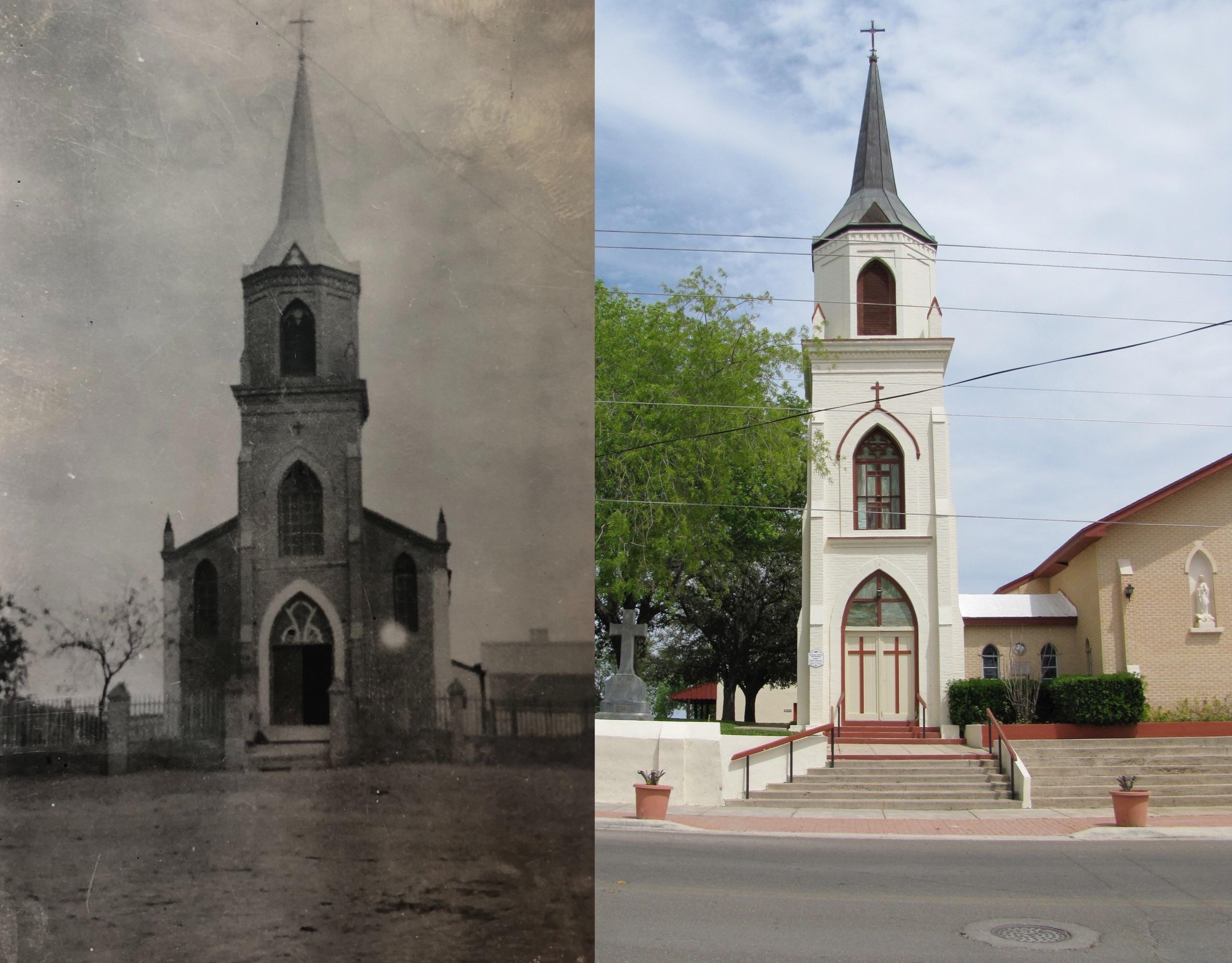 Our Lady of Refuge Catholic Church Roma, Texas (built in 1853