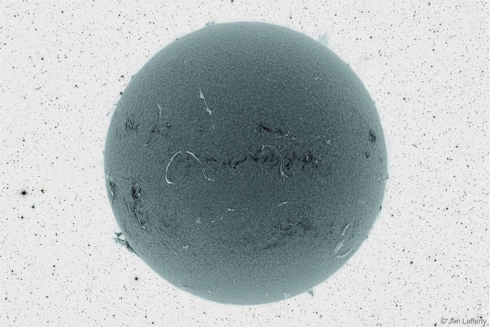 Our Sun. But through these filters doesn't it just look like an ...