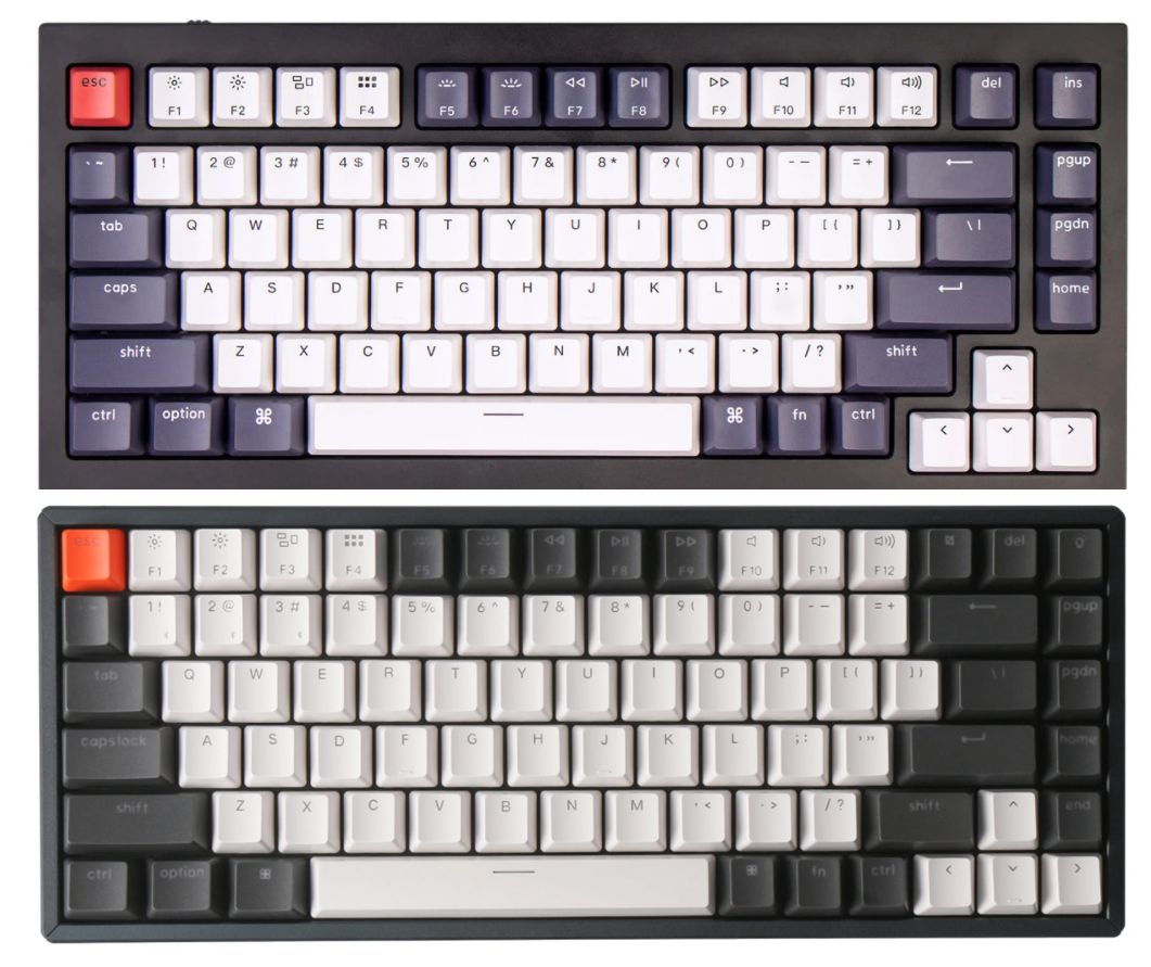 Out of these 2 75% layouts, which one do you like more and why? | Scrolller