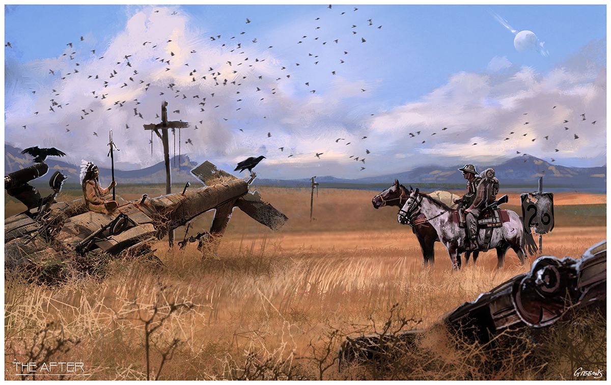 Post-Apocalyptic Art - The Return of the Horse | Scrolller