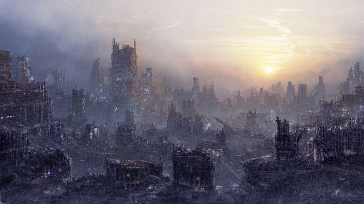 Post Apocalyptic City (Source in Comments) | Scrolller