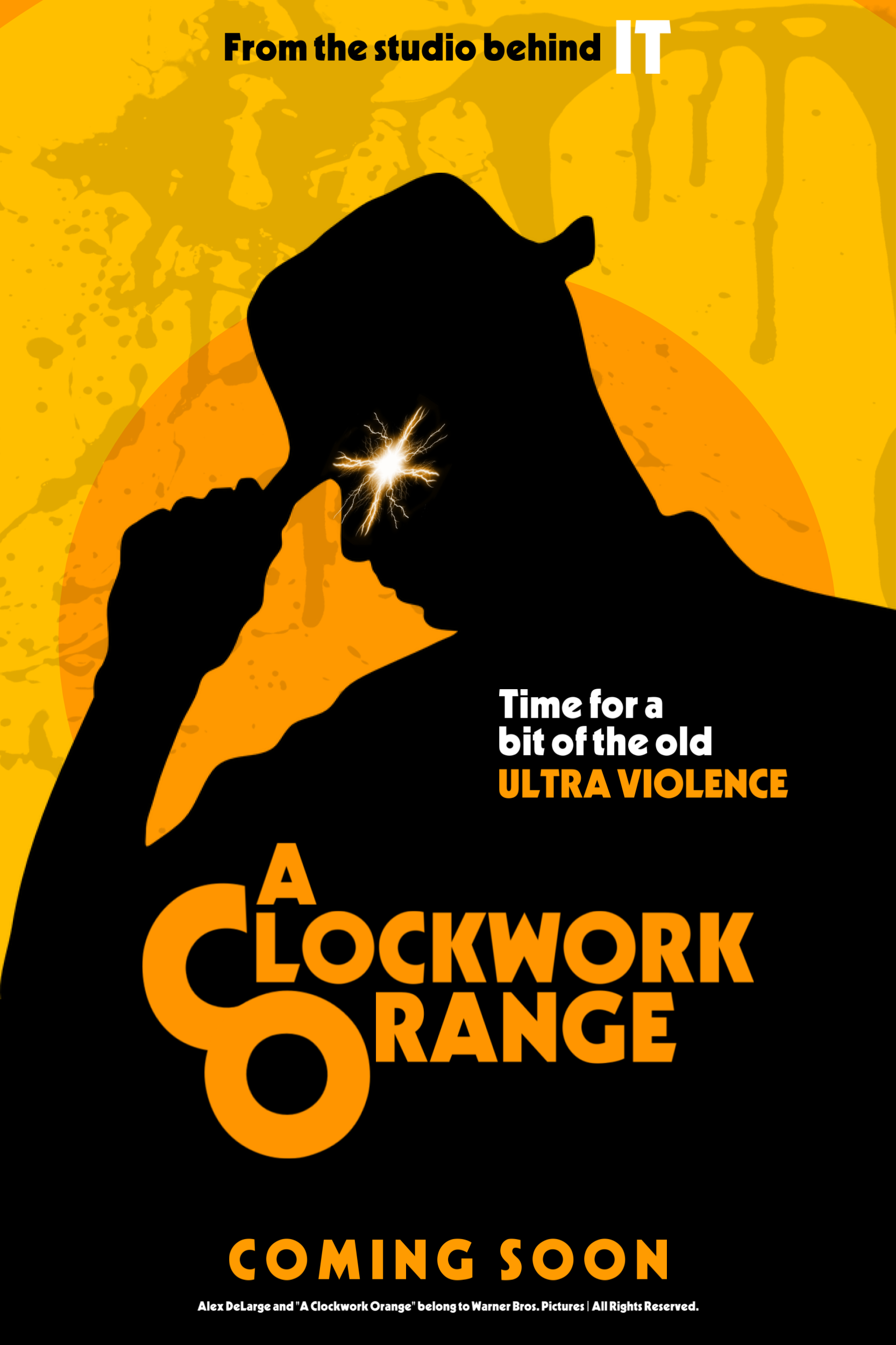 Poster for "A Clockwork Orange" remake. How do you guys like it