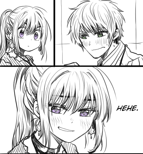 Prettiest smug [Awkward senpai] | Scrolller