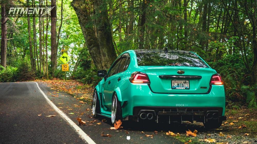 Pretty minty fresh Subaru on Work Meister wheels. What do you guys ...