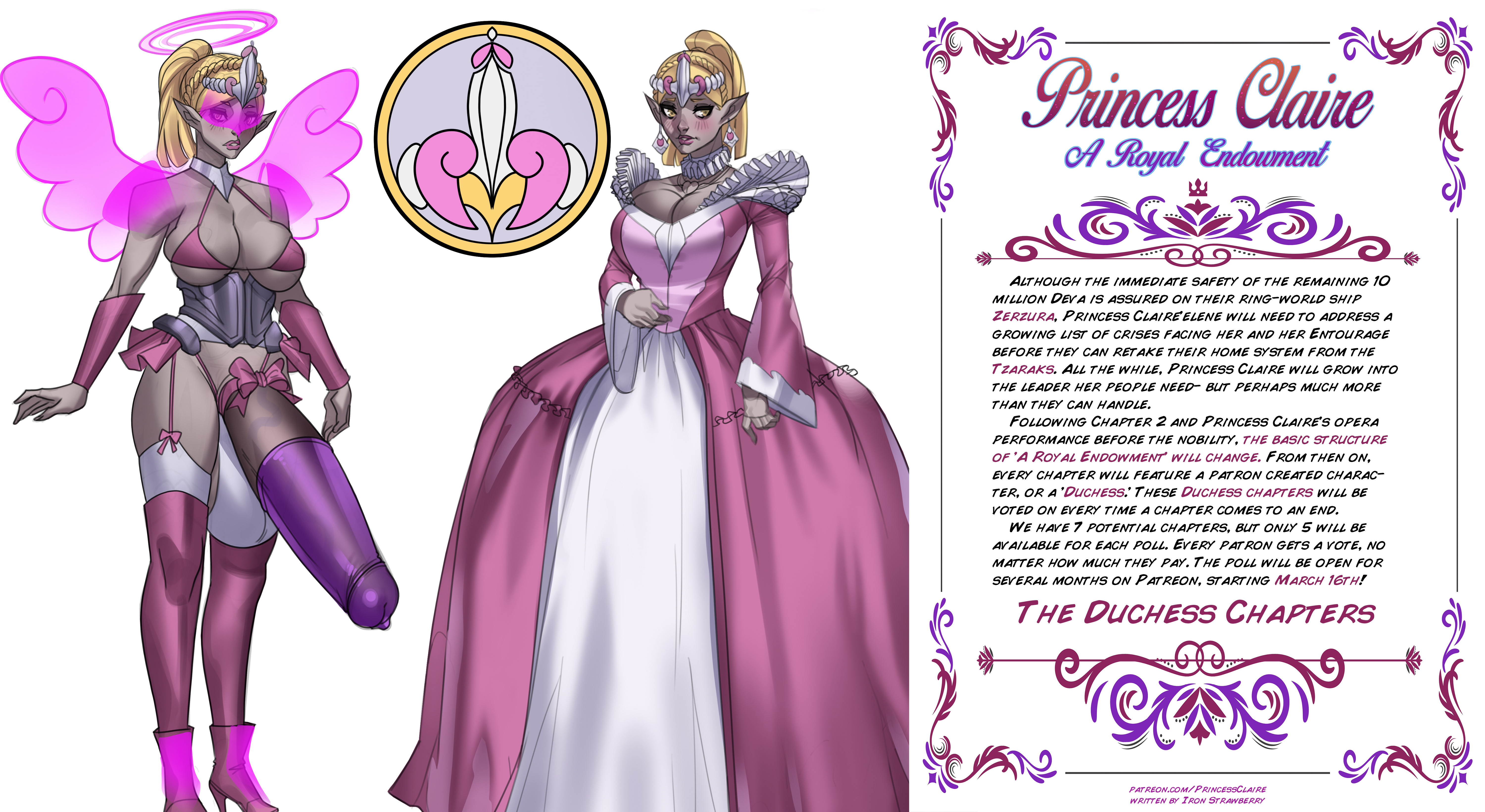 Princess Claire Futanari