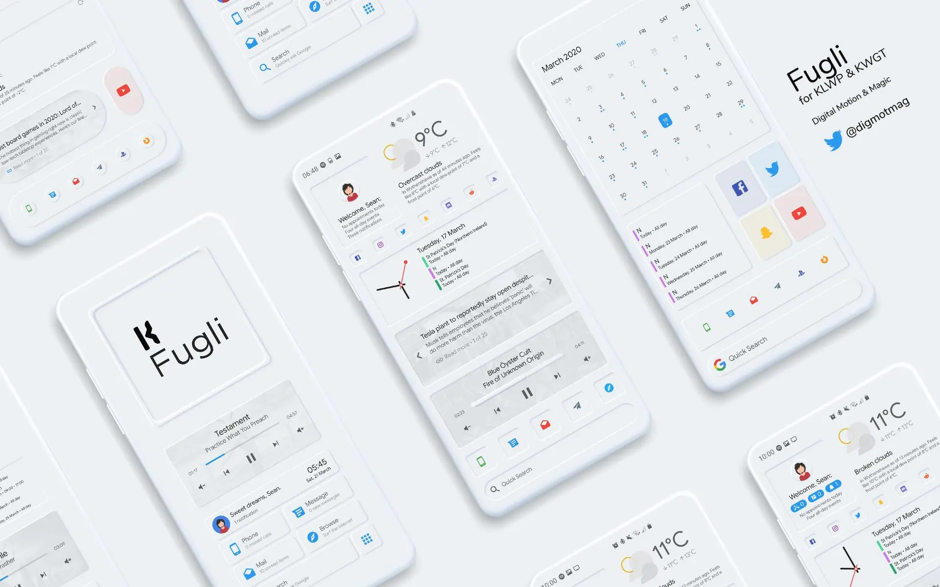 [Promotion] Fugli for KLWP and KWGT | Scrolller
