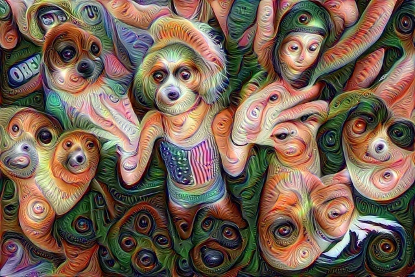 Psychedelic Dogs | Scrolller