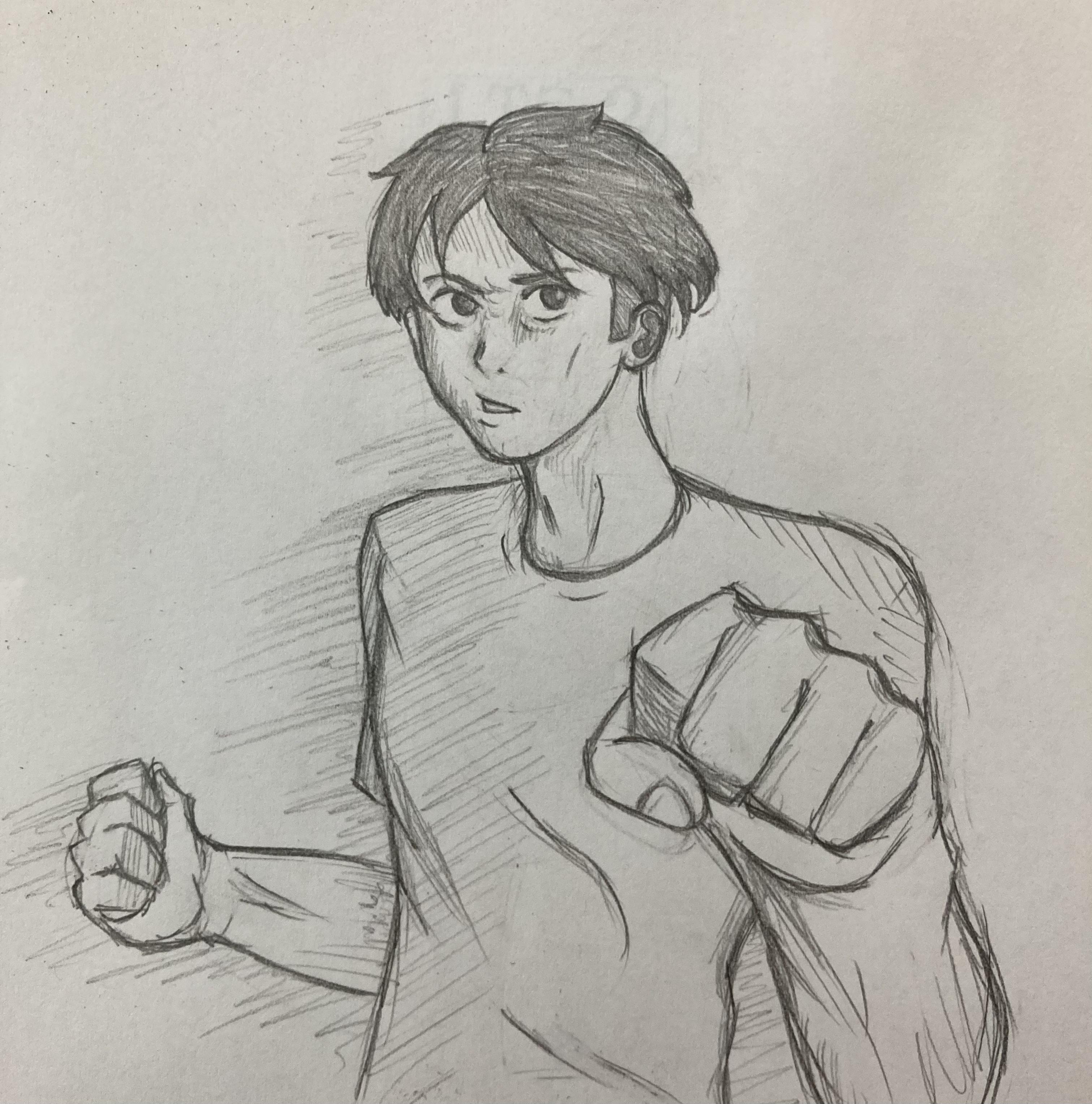 Quick Rough Drawing Quick rough sketch I did at work | Scrolller