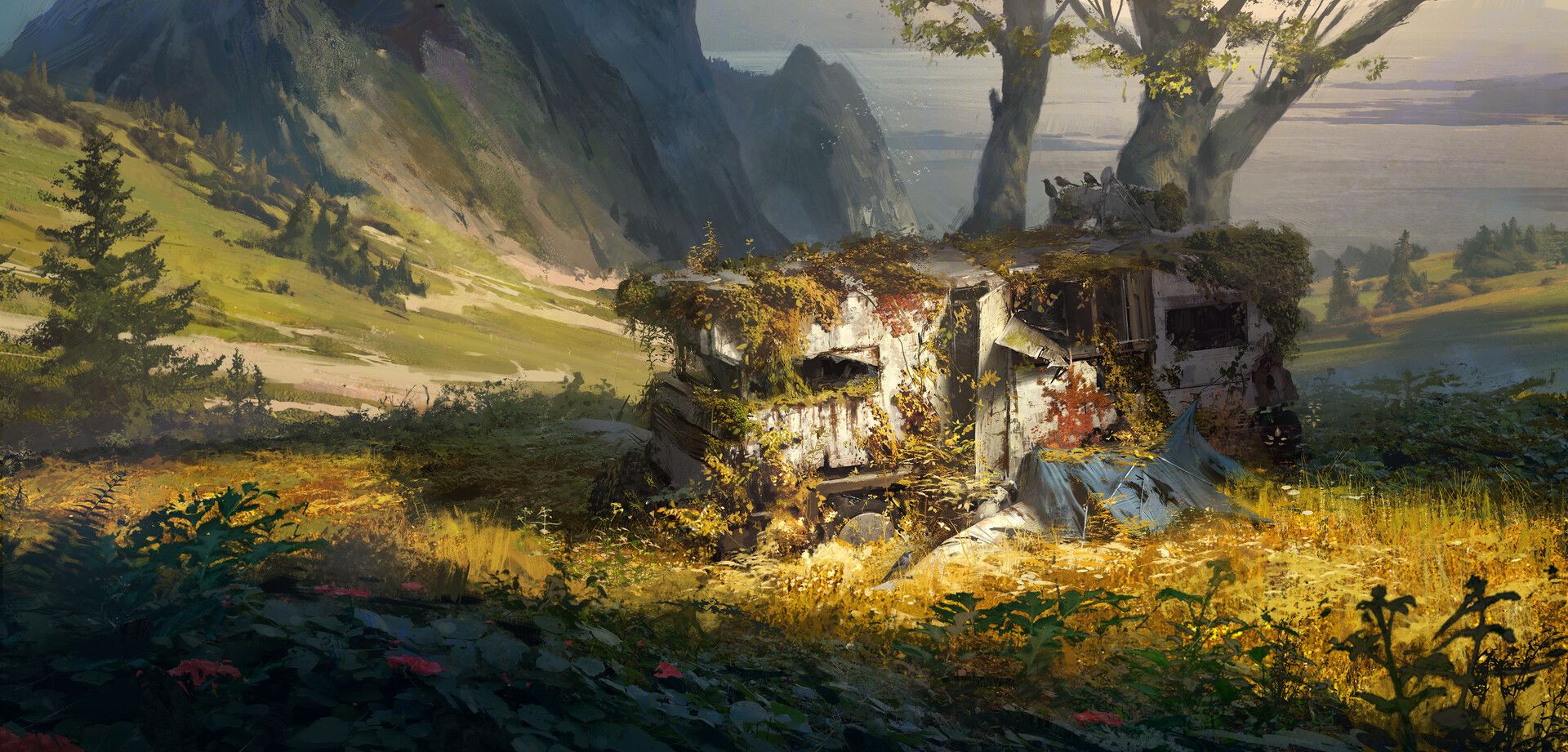 [/r/ImaginaryWastelands] Abandoned RV by Krist Miha | Scrolller