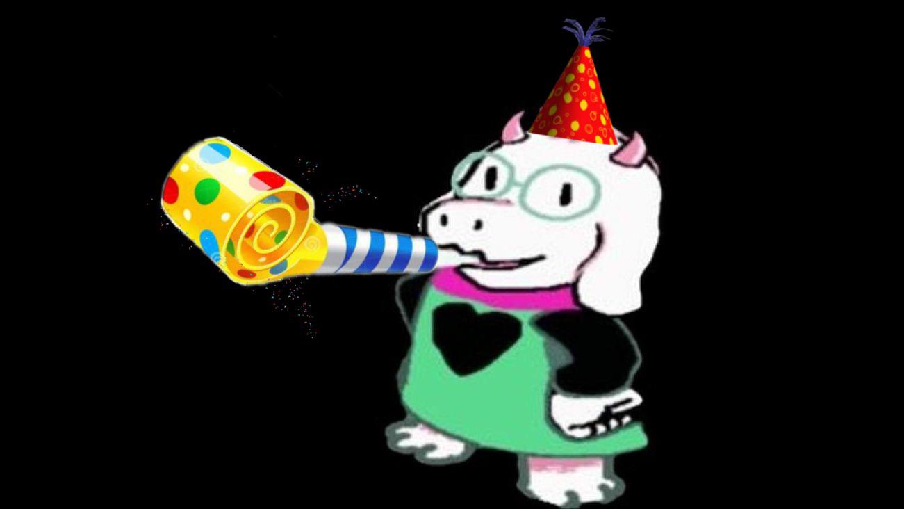 Ralsei celebrates Toby Fox’s Birthday | Scrolller