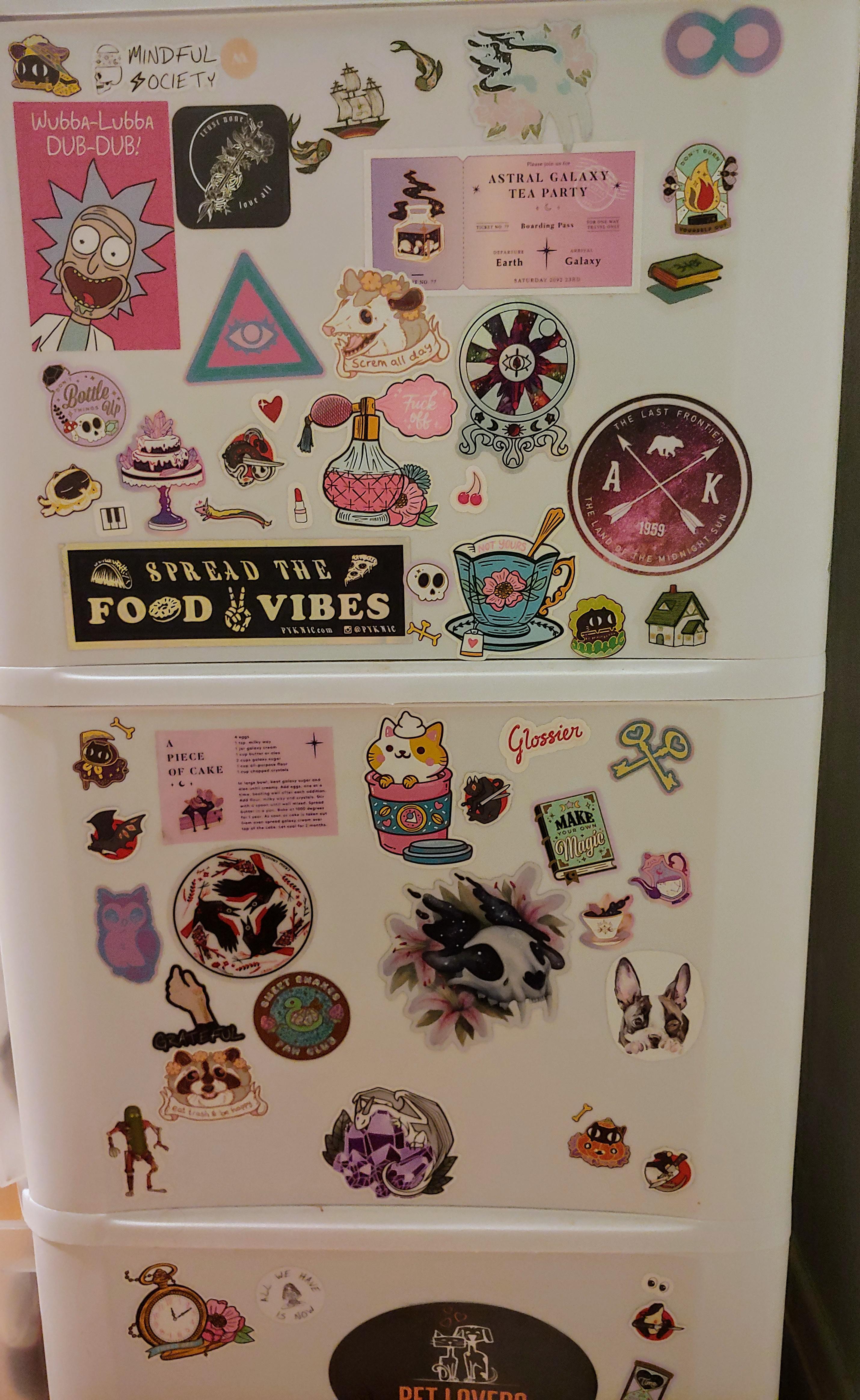 Random stickers, mostly from Kickstarter campaigns | Scrolller