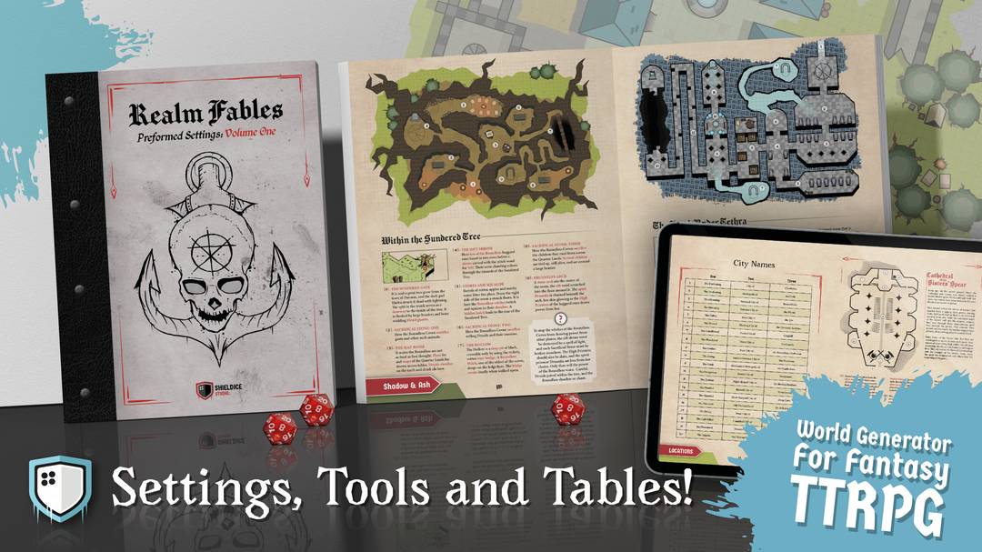 Realm Fables: Fantasy TTRPG source books, live on Kickstarter! | Scrolller
