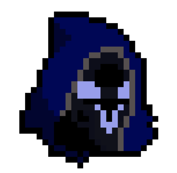 Reaper Shiver skin Pixel art | Scrolller