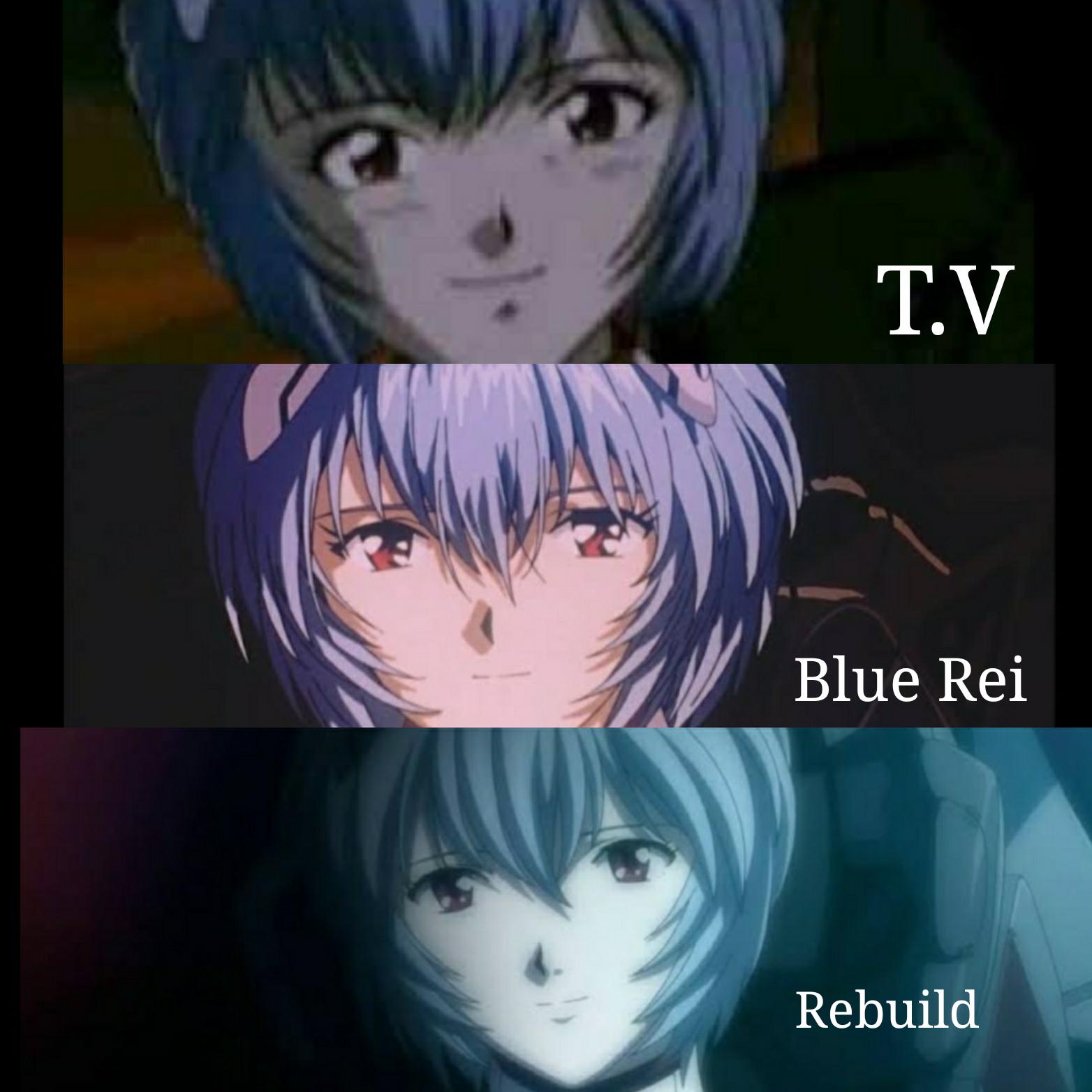Rei Smile comparison what's your favourite? | Scrolller