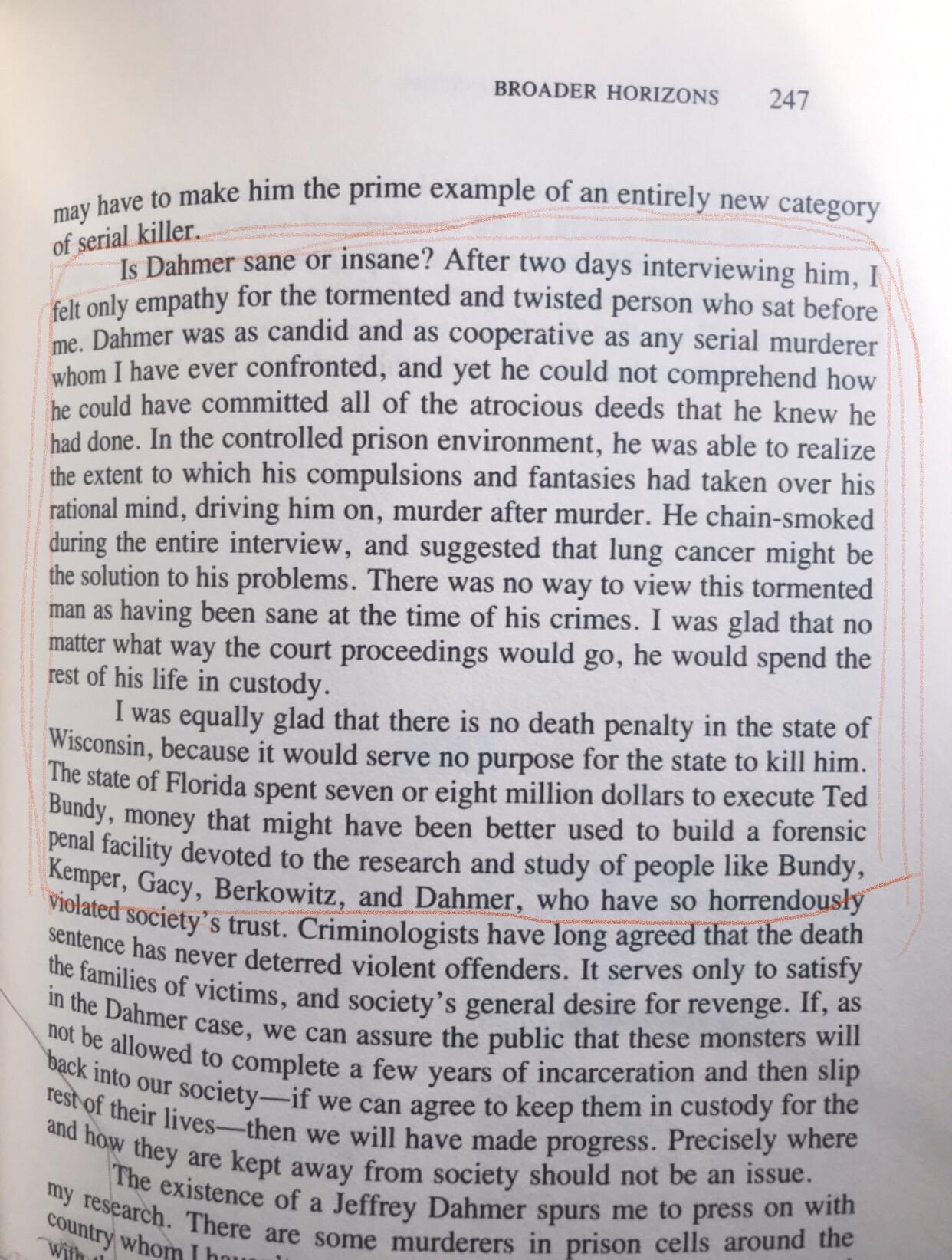 Robert Ressler’s View on Jeffrey Dahmer | Scrolller
