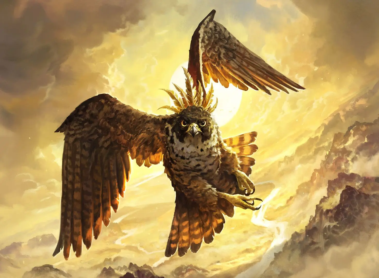 Rustwing Falcon by Paul Scott Canavan [1600x1175] | Scrolller