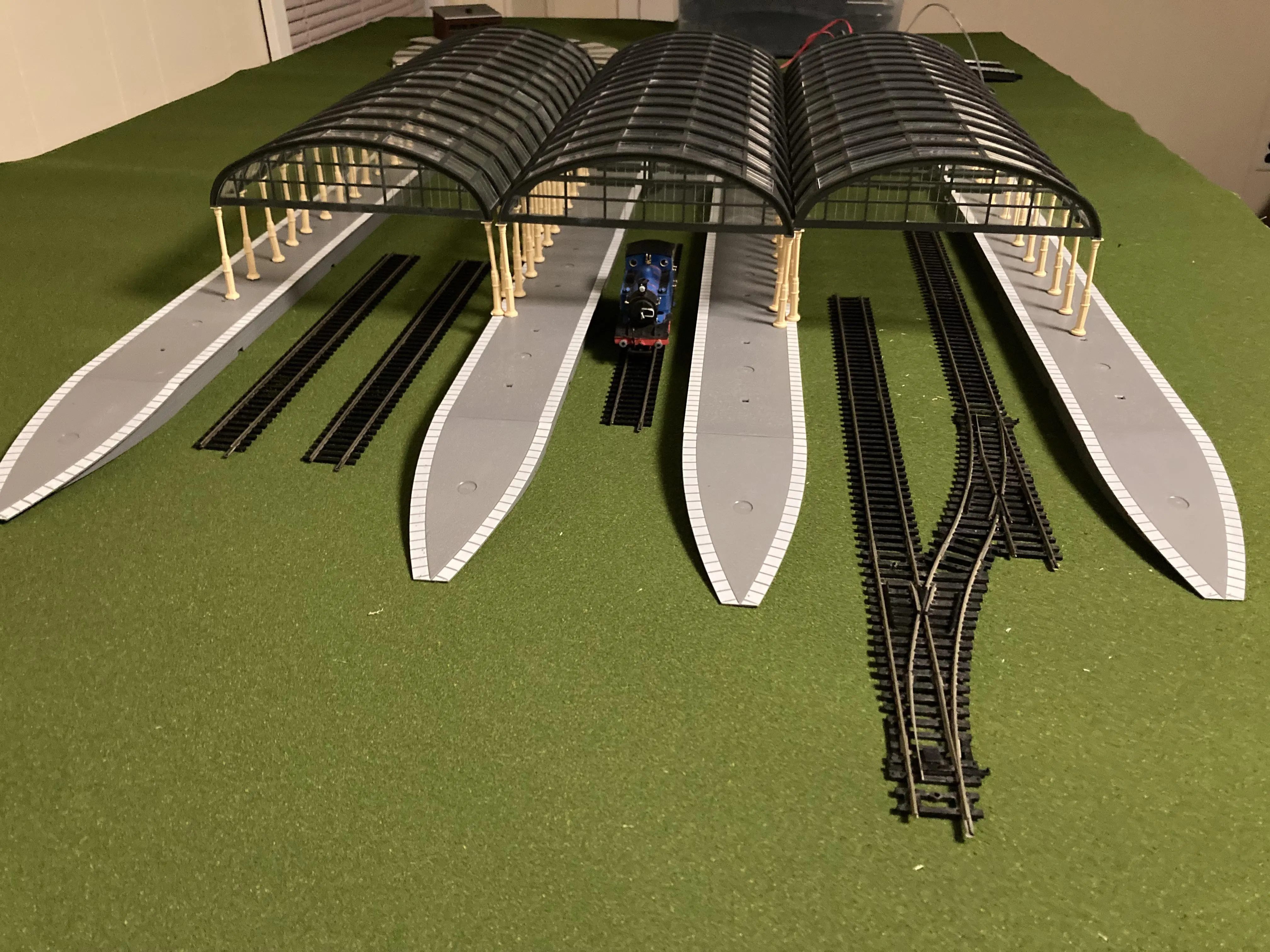Track Fire Rws RWS Tidmouth Terminus. As you can see, the platforms were a bit wider ...